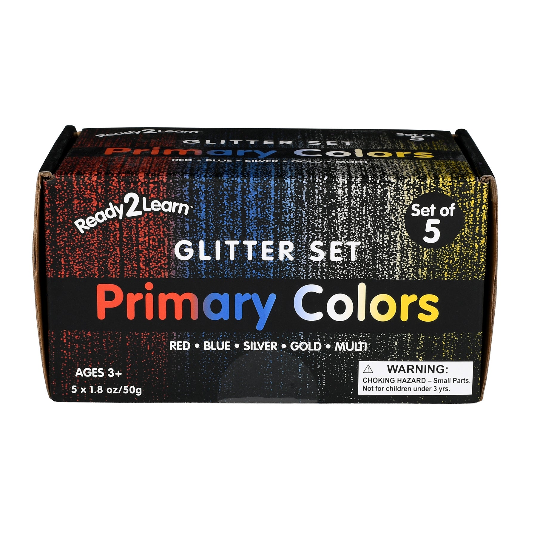 Glitter - Primary - Set of 5