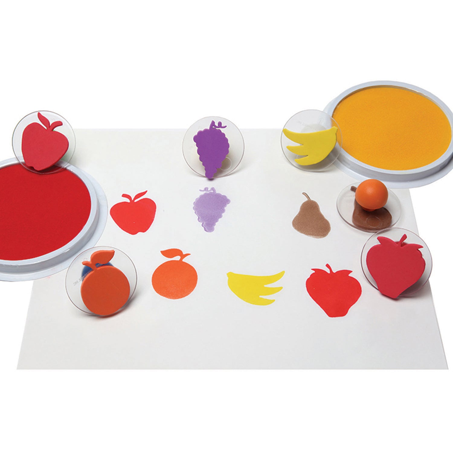 Giant Stampers - Fruit - 6 Per Pack - 2 Packs