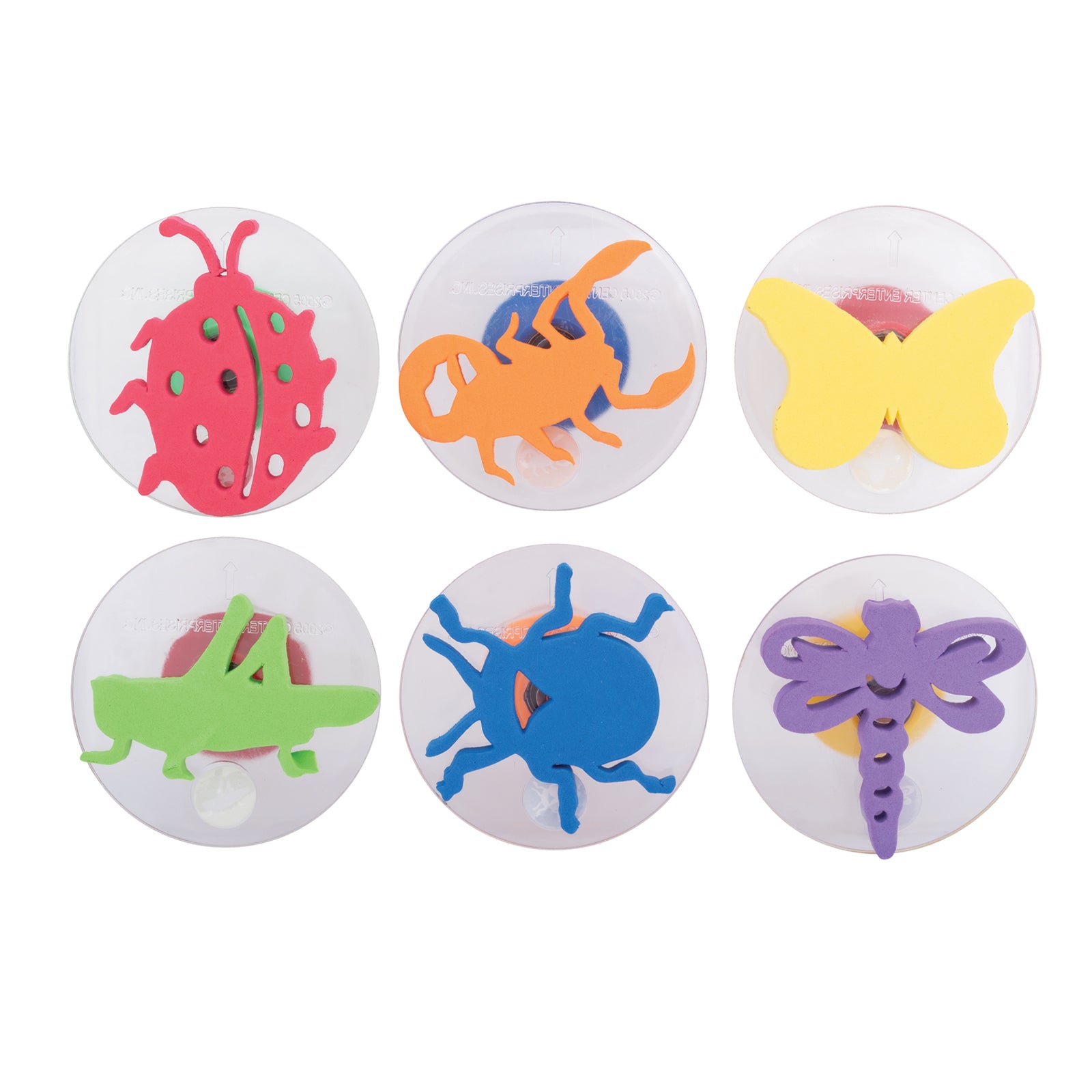 Giant Stampers - Insects - Set 1 - 6 Per Set - 2 Sets