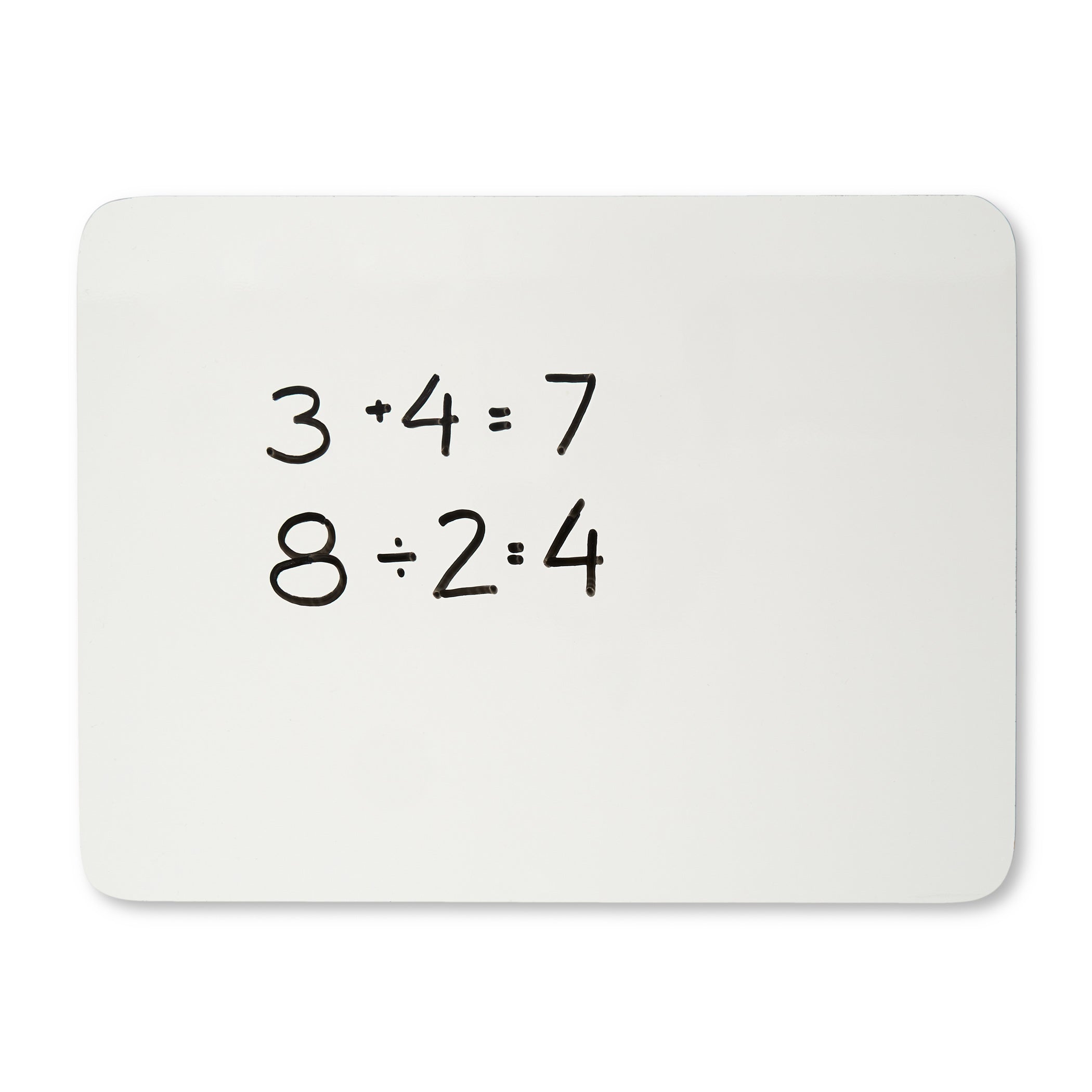 Dry Erase Lap Board, Plain 1-Sided, 9" x 12", Pack of 12