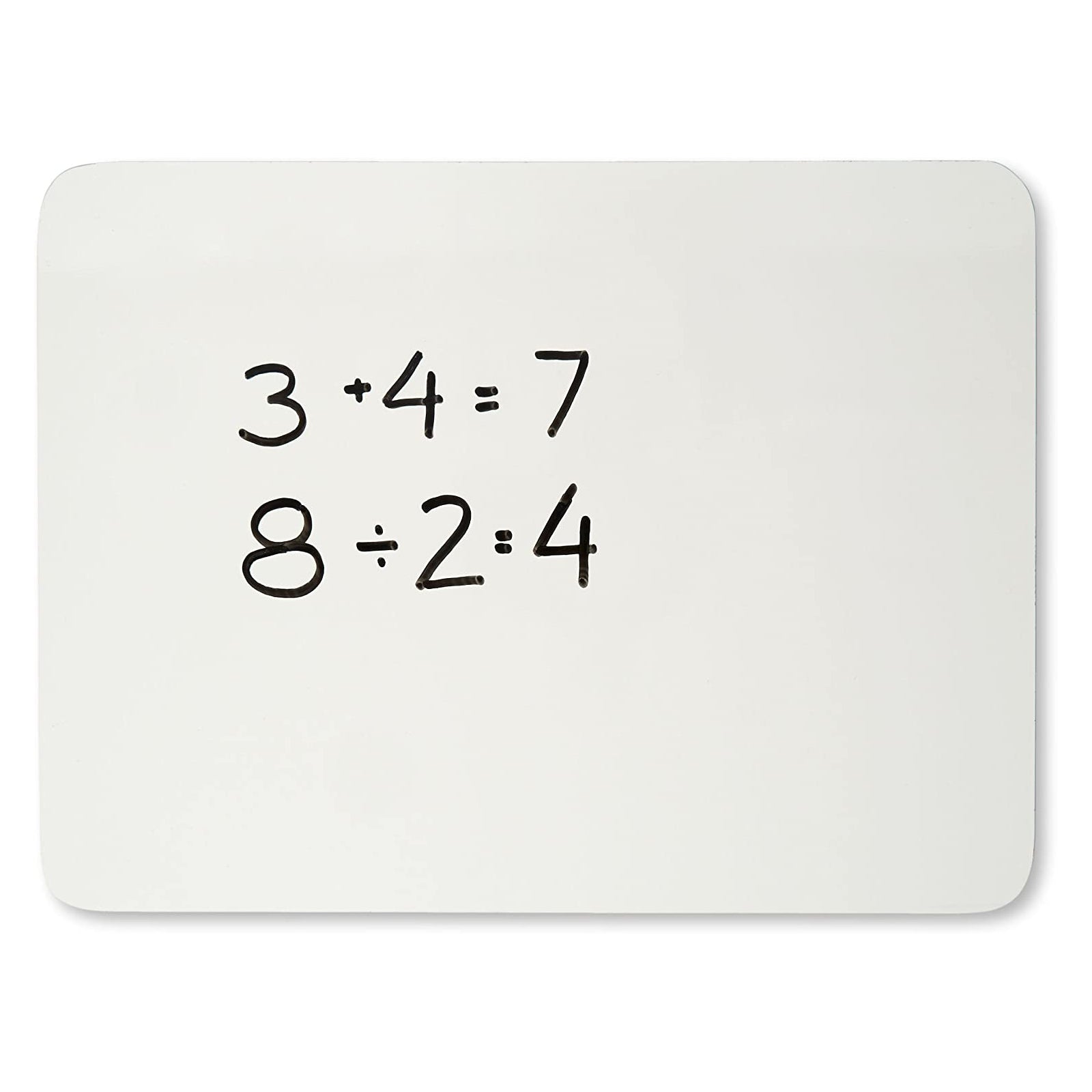 Dry Erase Board, 2-Sided Lined/Plain, 9" x 12", Pack of 6