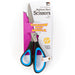 Cushion Grip Scissors, 8.25" Bent, Pack of 6 - A1 School Supplies