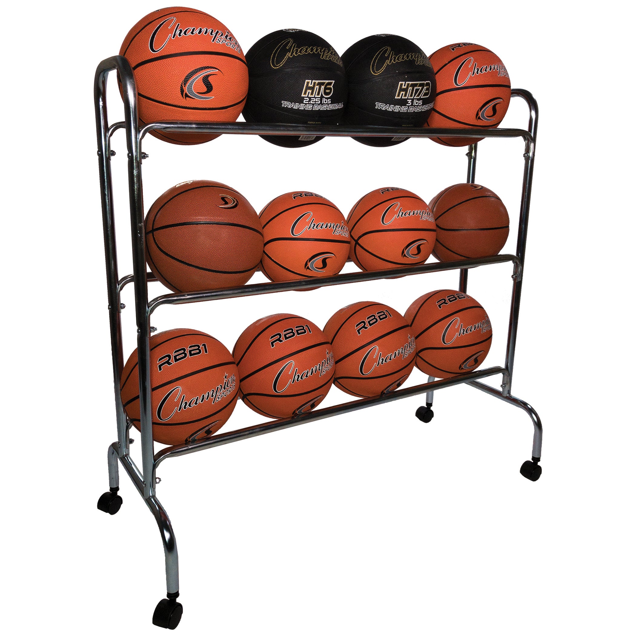 Ball Cart, 3 Tier, Holds 12 Balls