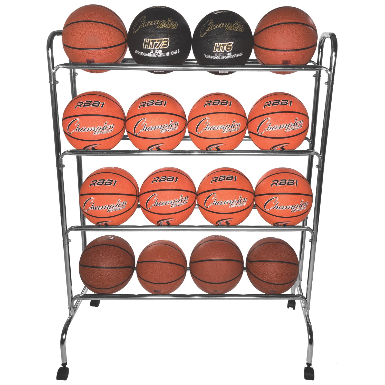 Ball Cart, 4 Tier, Holds 16 Balls