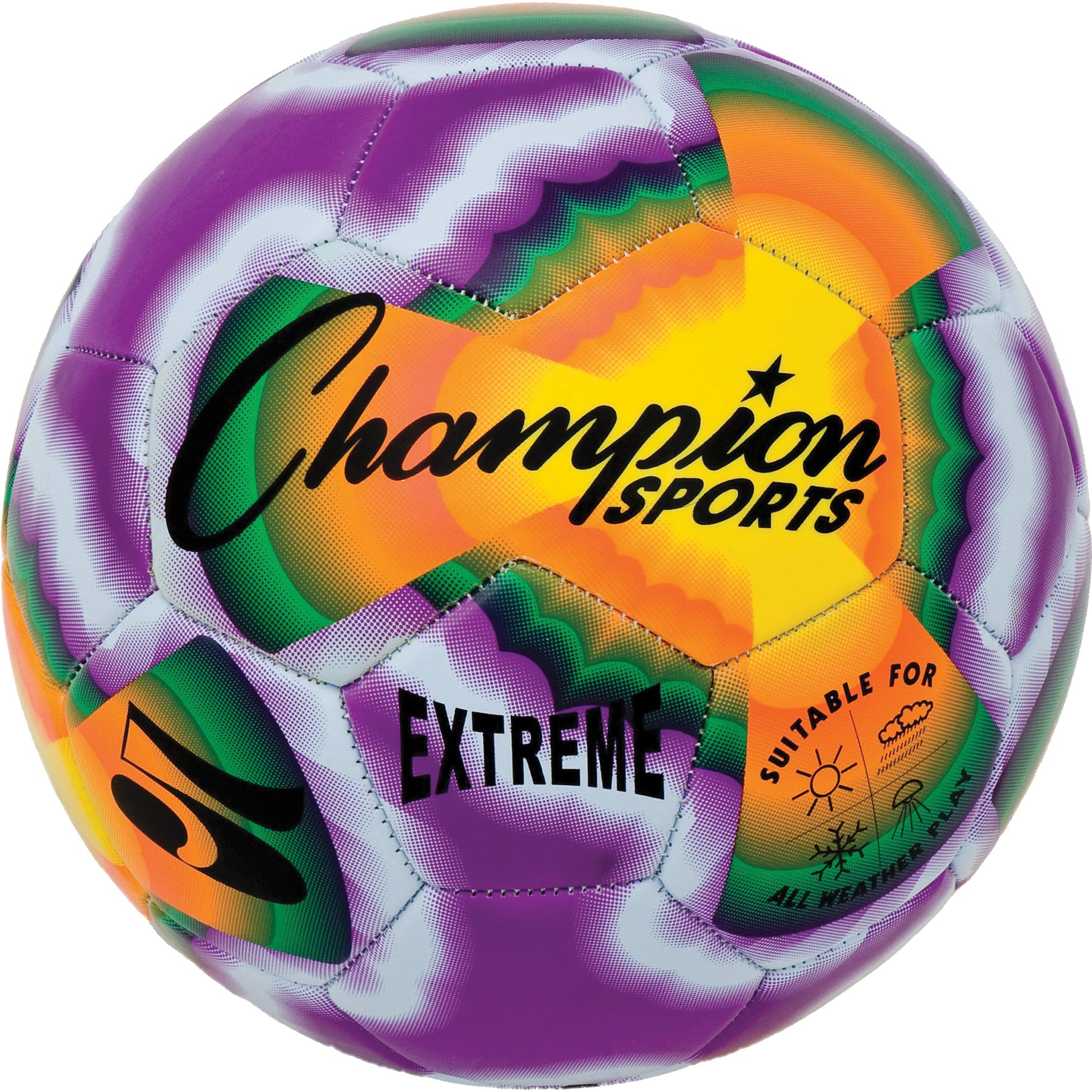 Extreme Tiedye Soccerball, Size 5