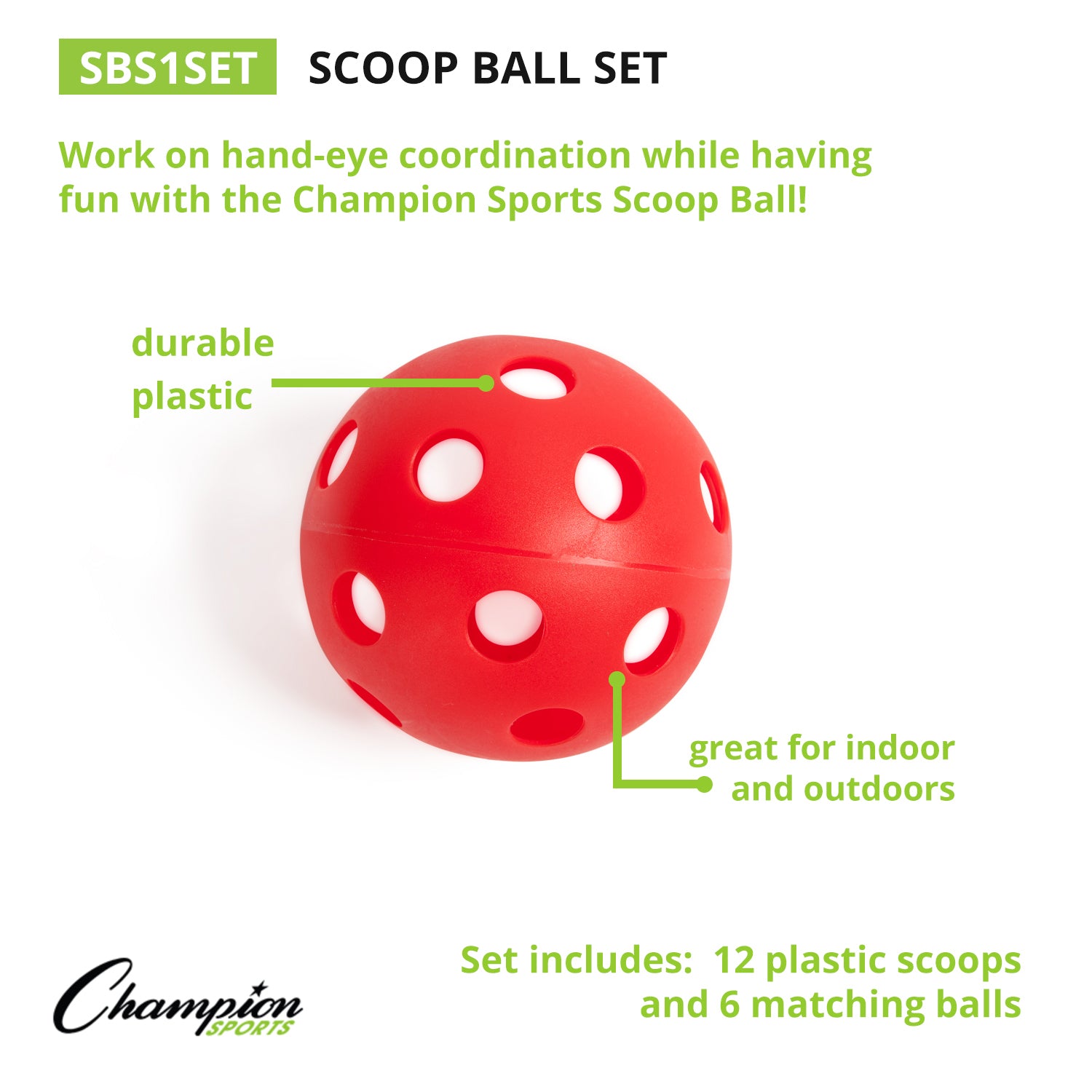 Scoop Ball Set - A1 School Supplies