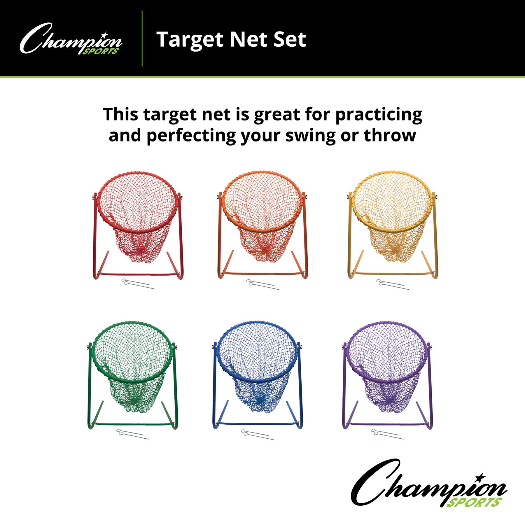 Target Net Set, Set of 6