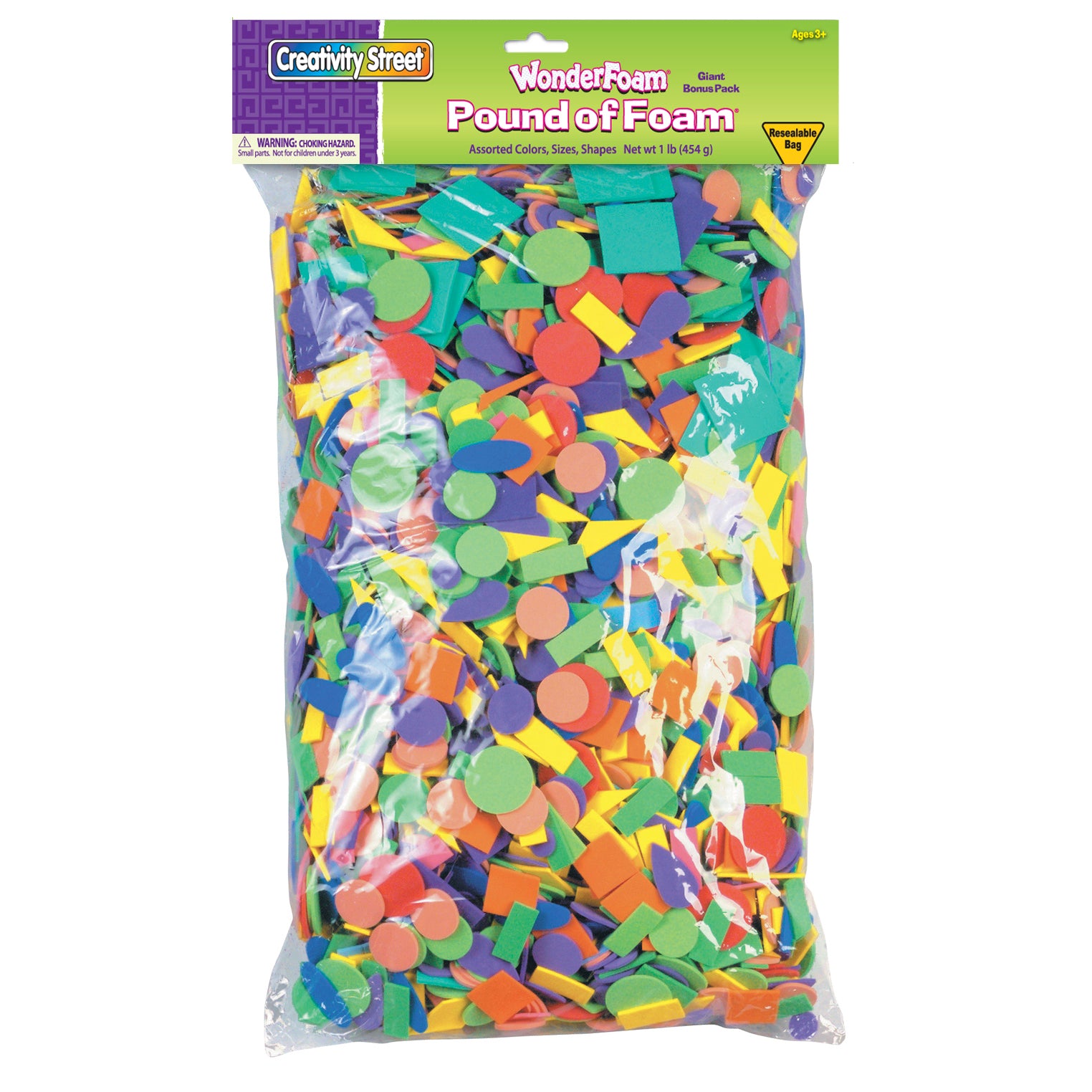 WonderFoam® Pound of Foam™, Assorted Sizes, 1 lb.