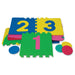 Hopscotch Puzzle Mat, 12" x 12", 26 Pieces - A1 School Supplies