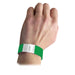 DuPont™ Tyvek® Security Wristbands, Green, 100 Per Pack, 2 Packs - A1 School Supplies