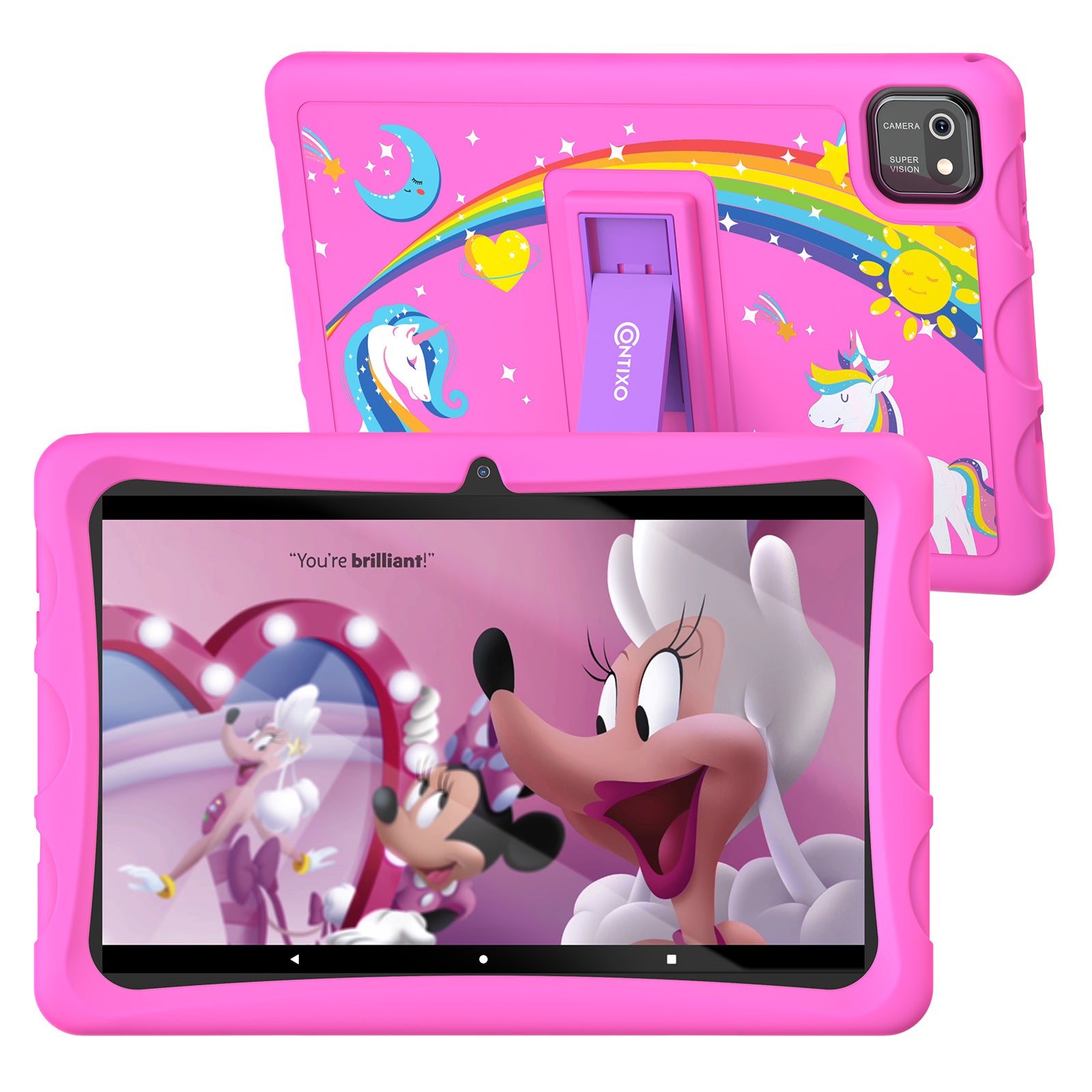 K103-A Pink 10-Inch Kids 64GB HD Tablet