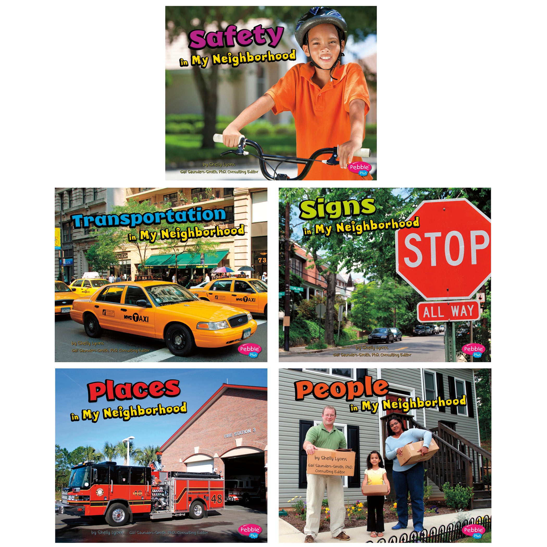 My Neighborhood Book Set, Set of 5