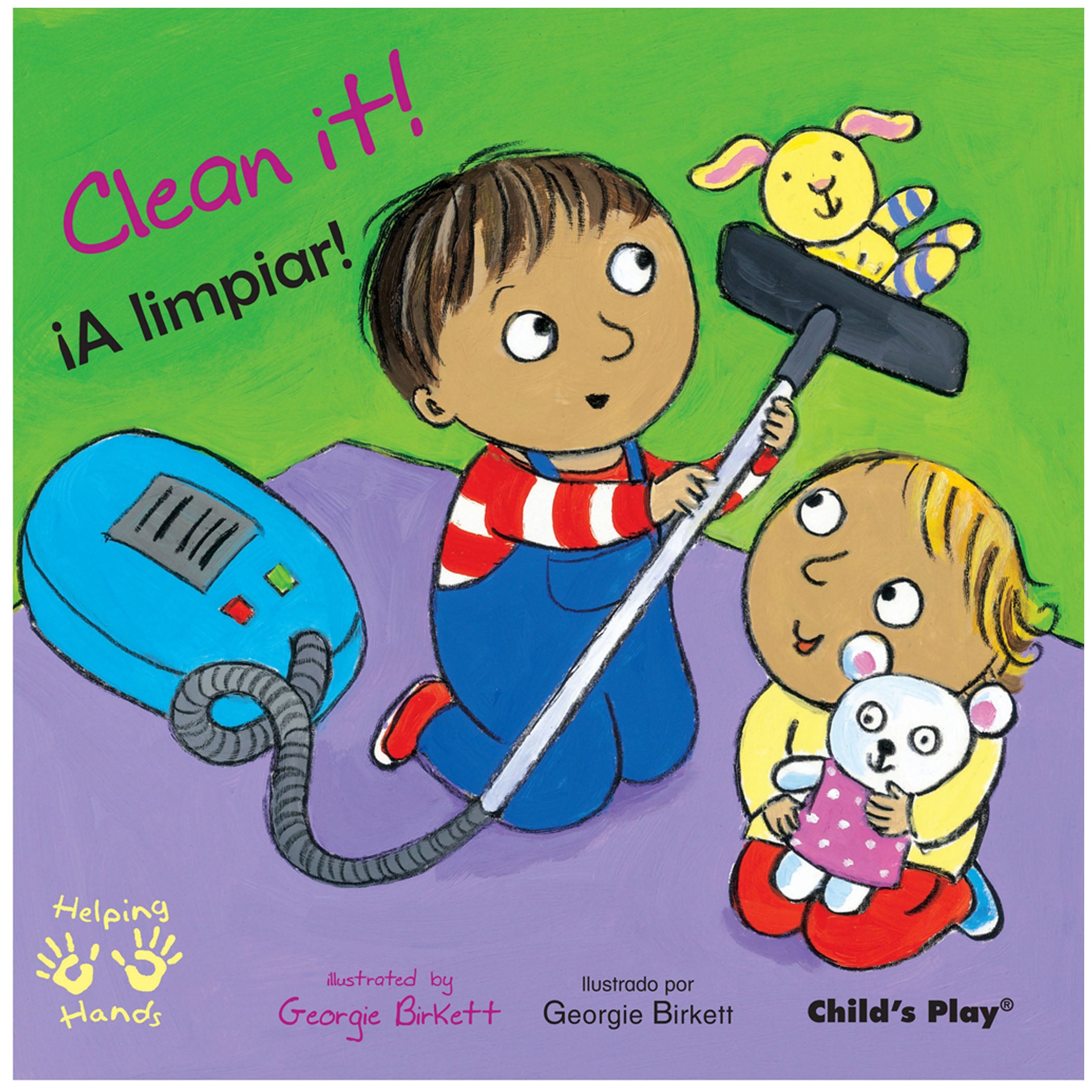 Helping Hands/Manos Amigas Bilingual Books, Set of 4 - A1 School Supplies