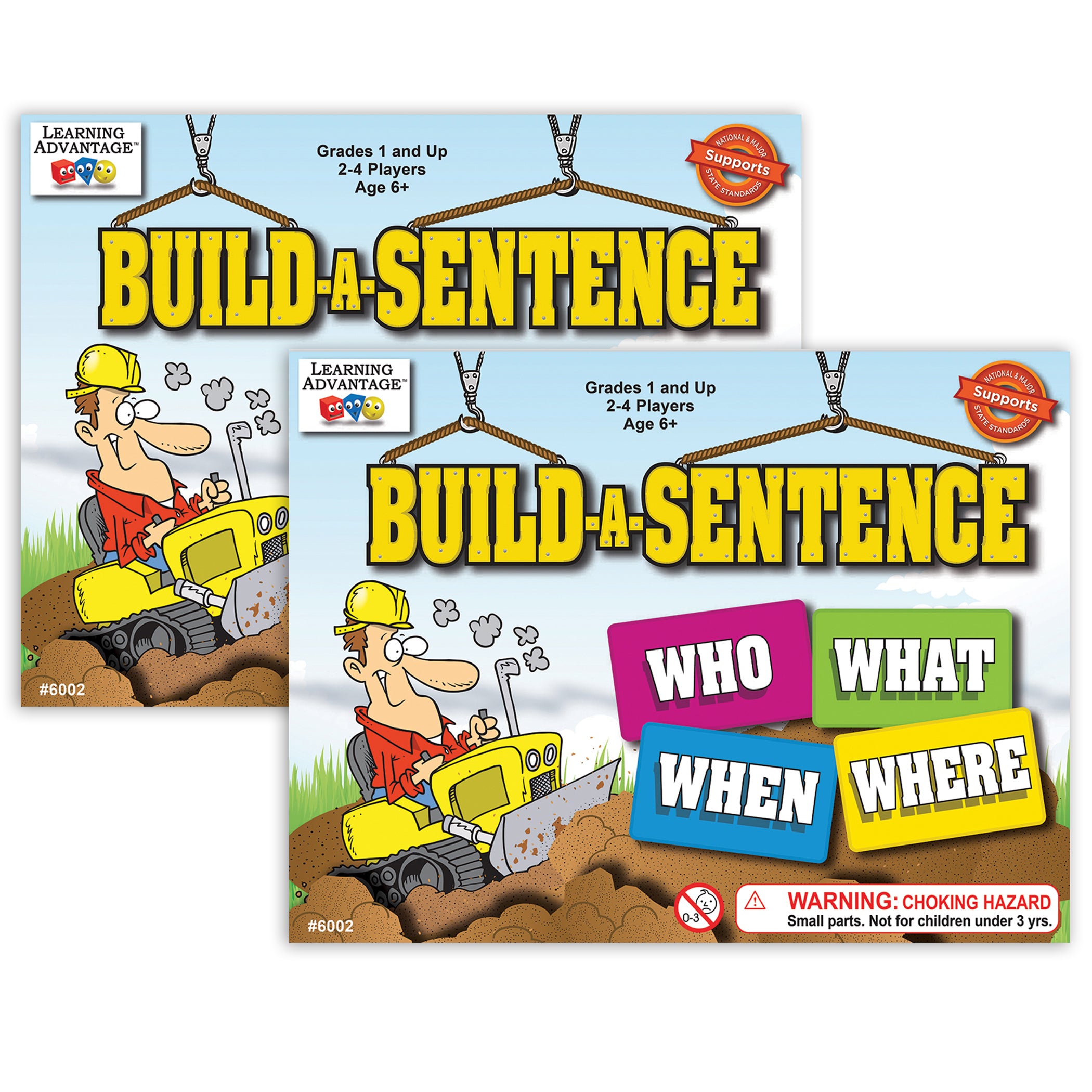 Build-A-Sentence Game, Pack of 2