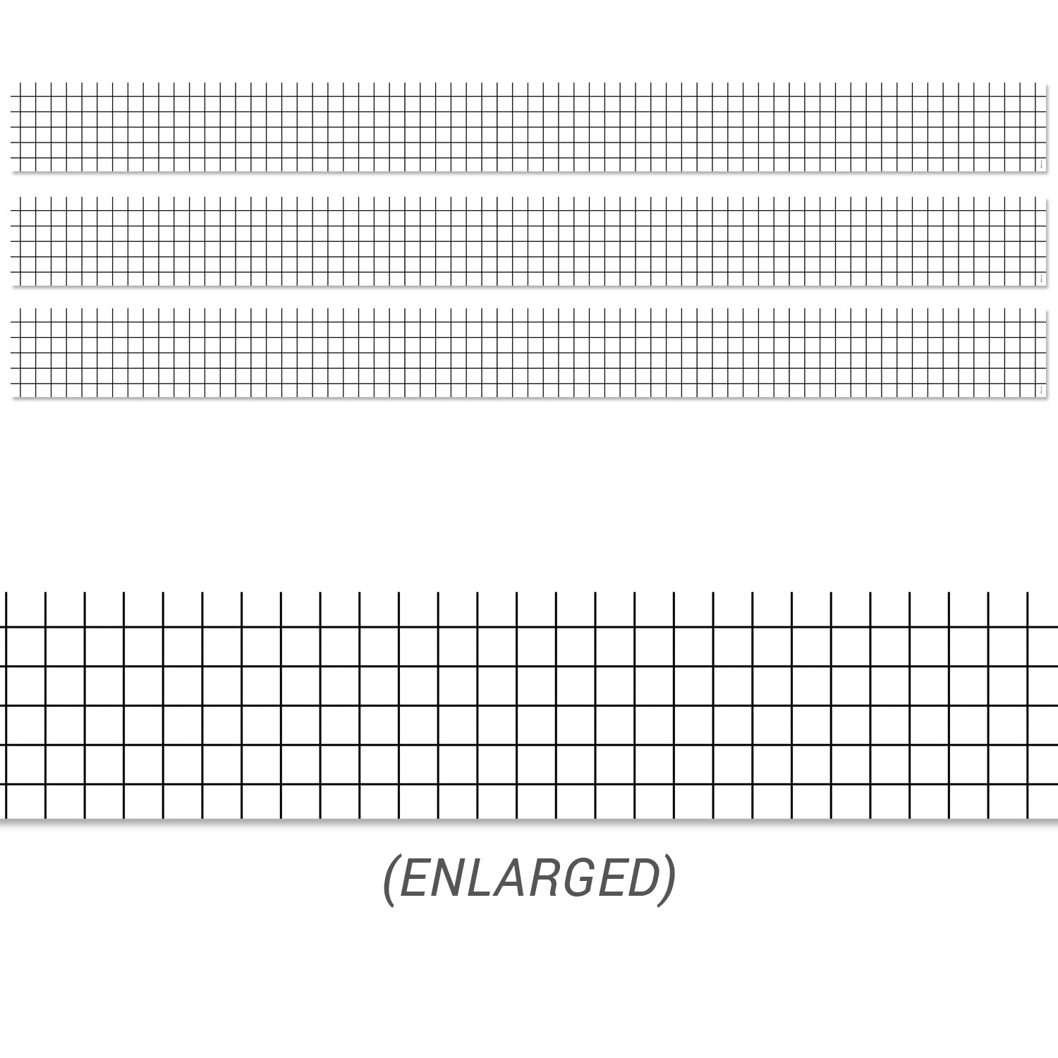 Window Pane EZ Border, 48 Feet Per Pack, 3 Packs