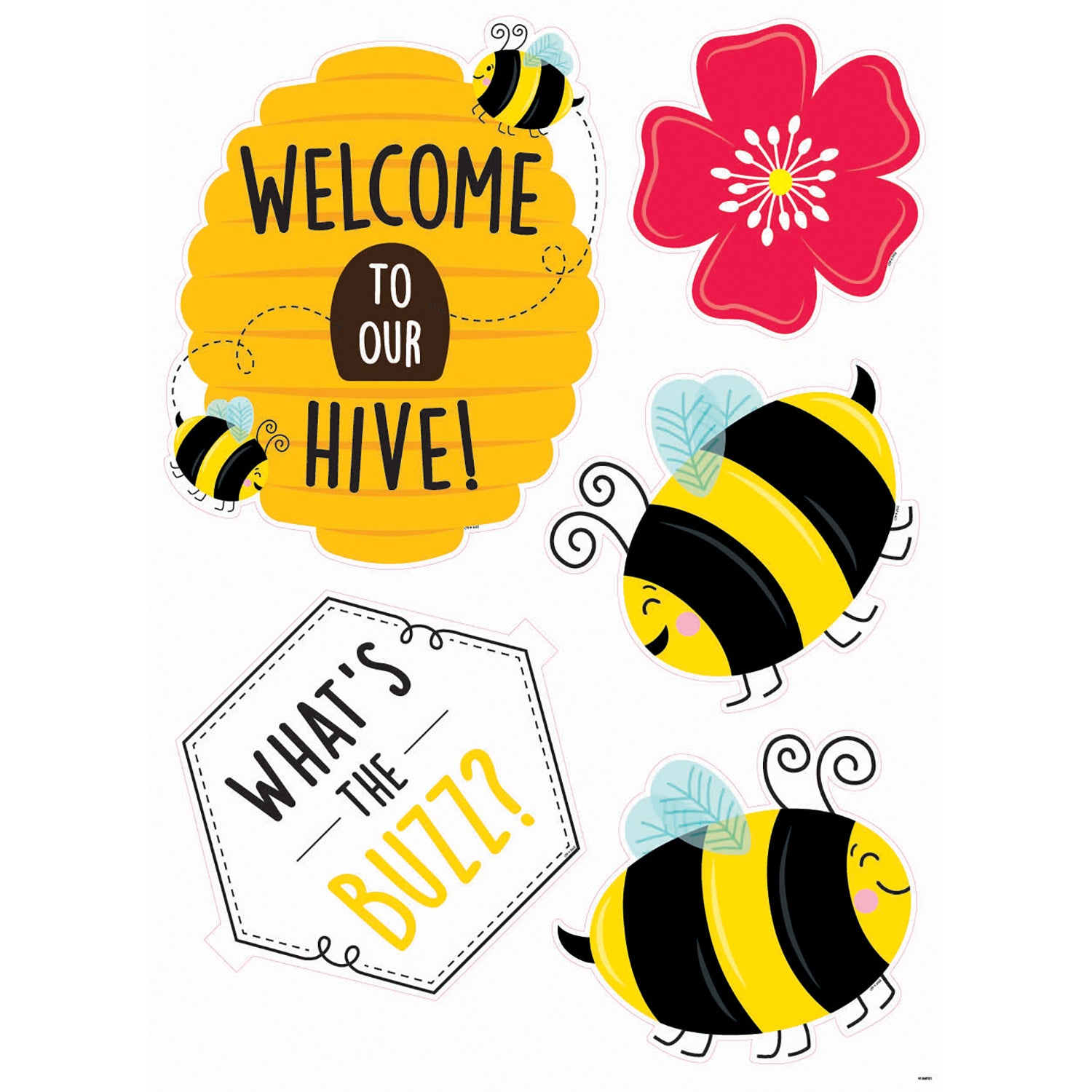 Busy Bees Bulletin Board Set