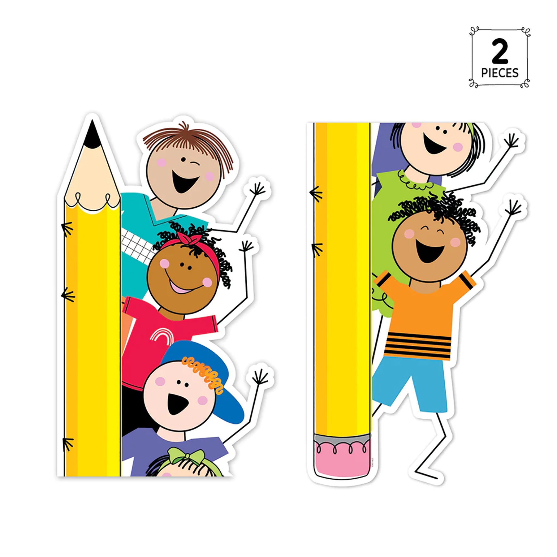 Stick Kids Friends Banner