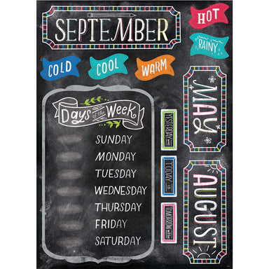 Chalk It Up! Calendar Bulletin Board Set - A1 School Supplies