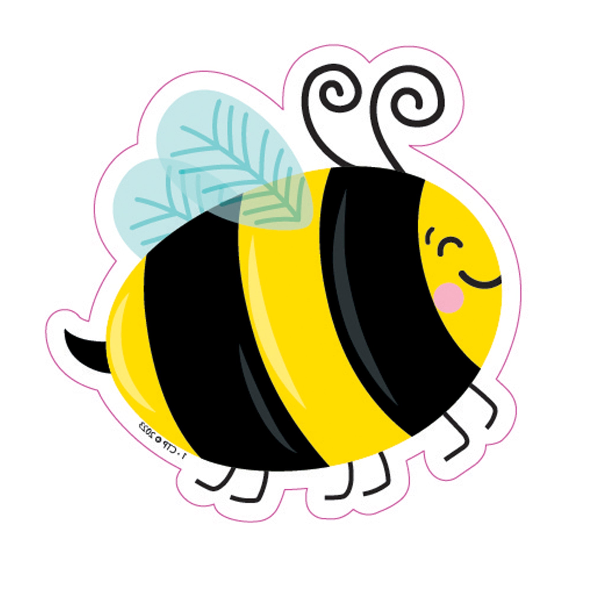 Busy Bees 3 Inch Designer Cut-Outs, 36 Per Pack, 6 Packs