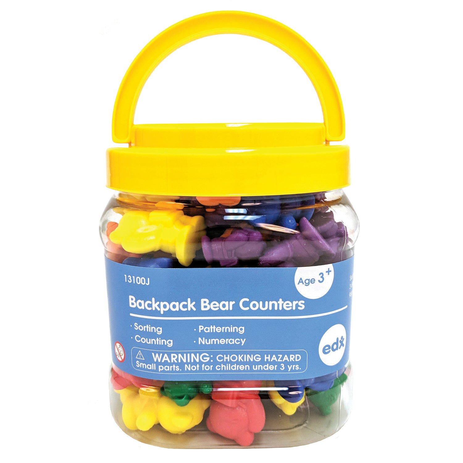 Backpack Bear Counters - Set of 96