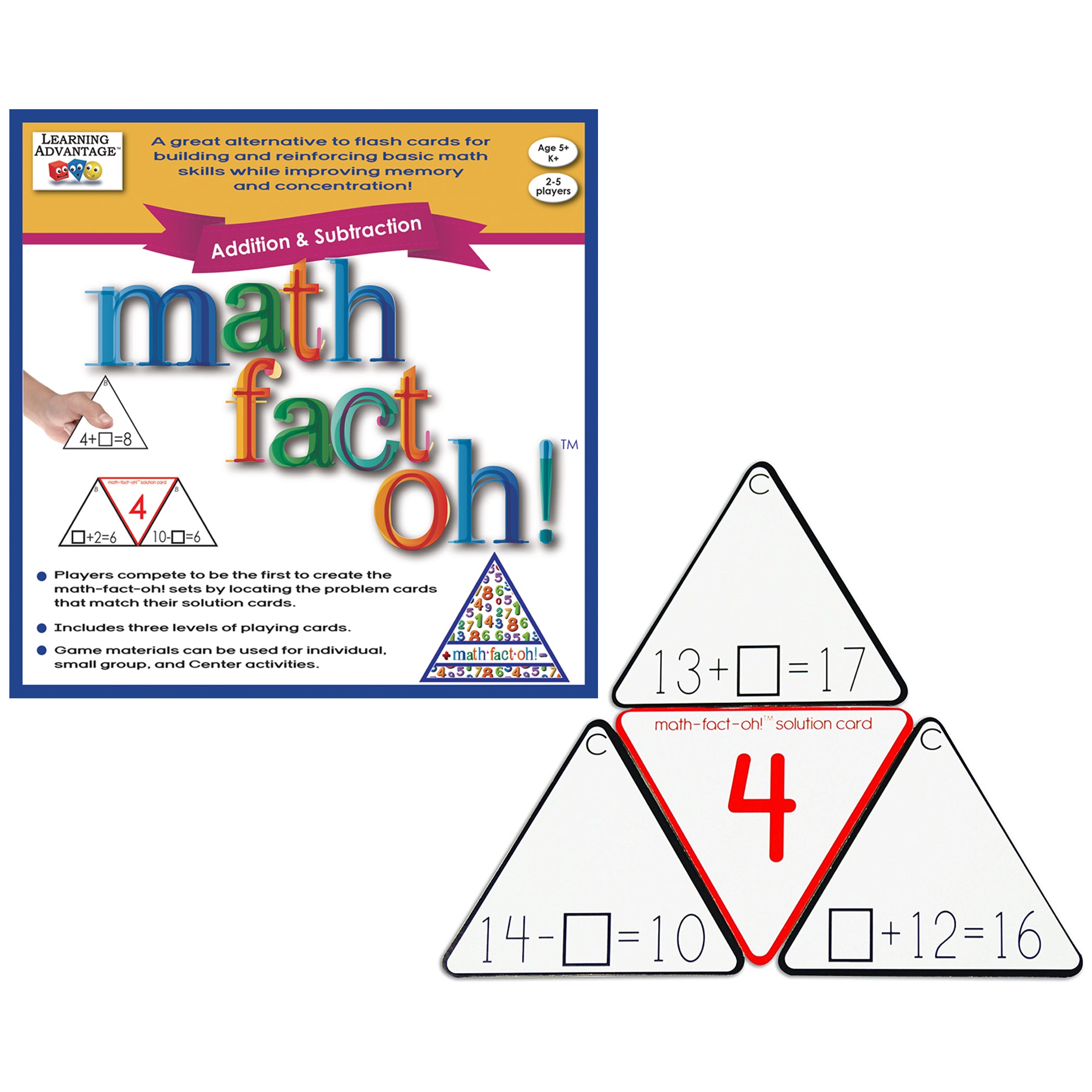 math-fact-oh! Addition & Subtraction - A1 School Supplies