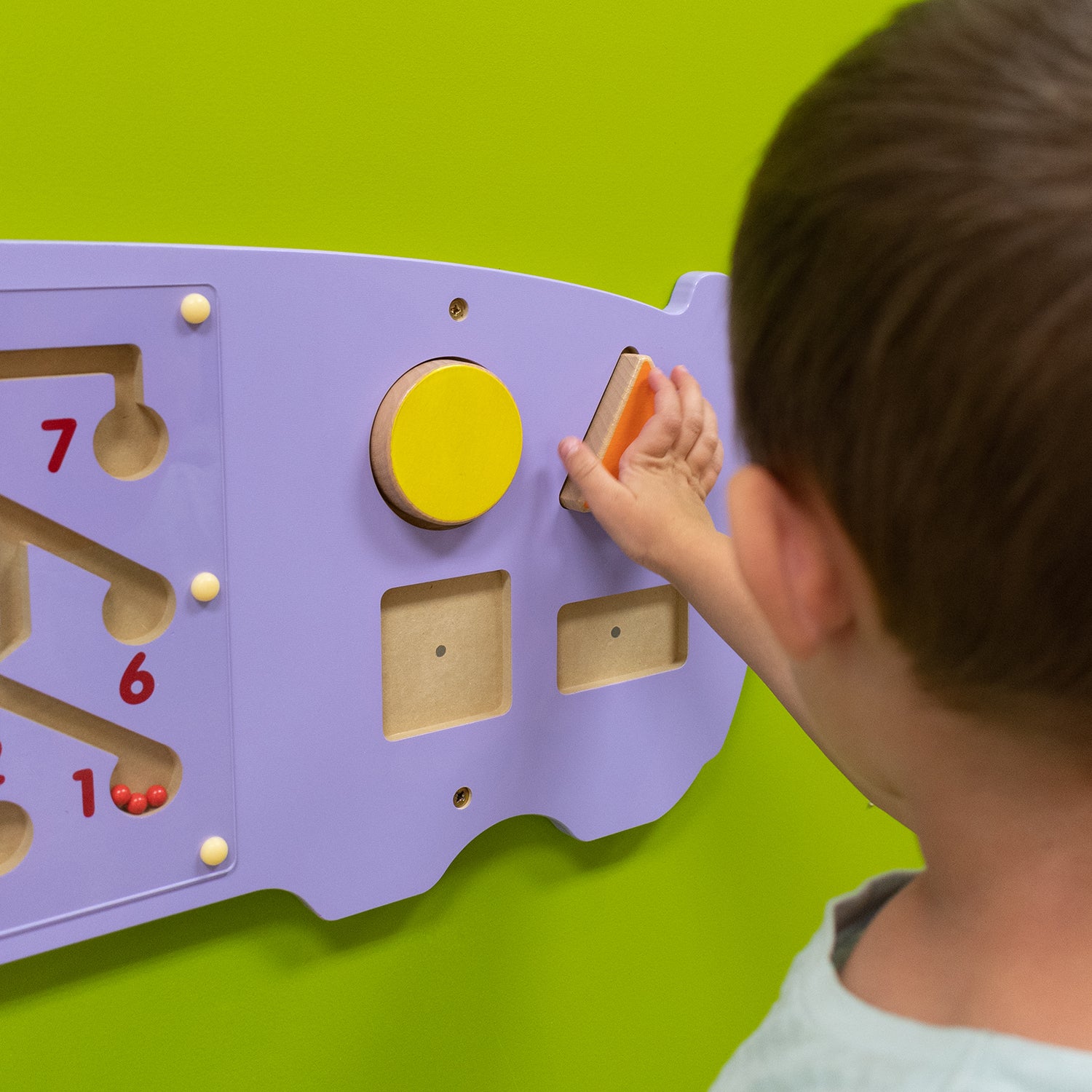 Hippo Activity Wall Panel - 18m+ - Toddler Activity Center