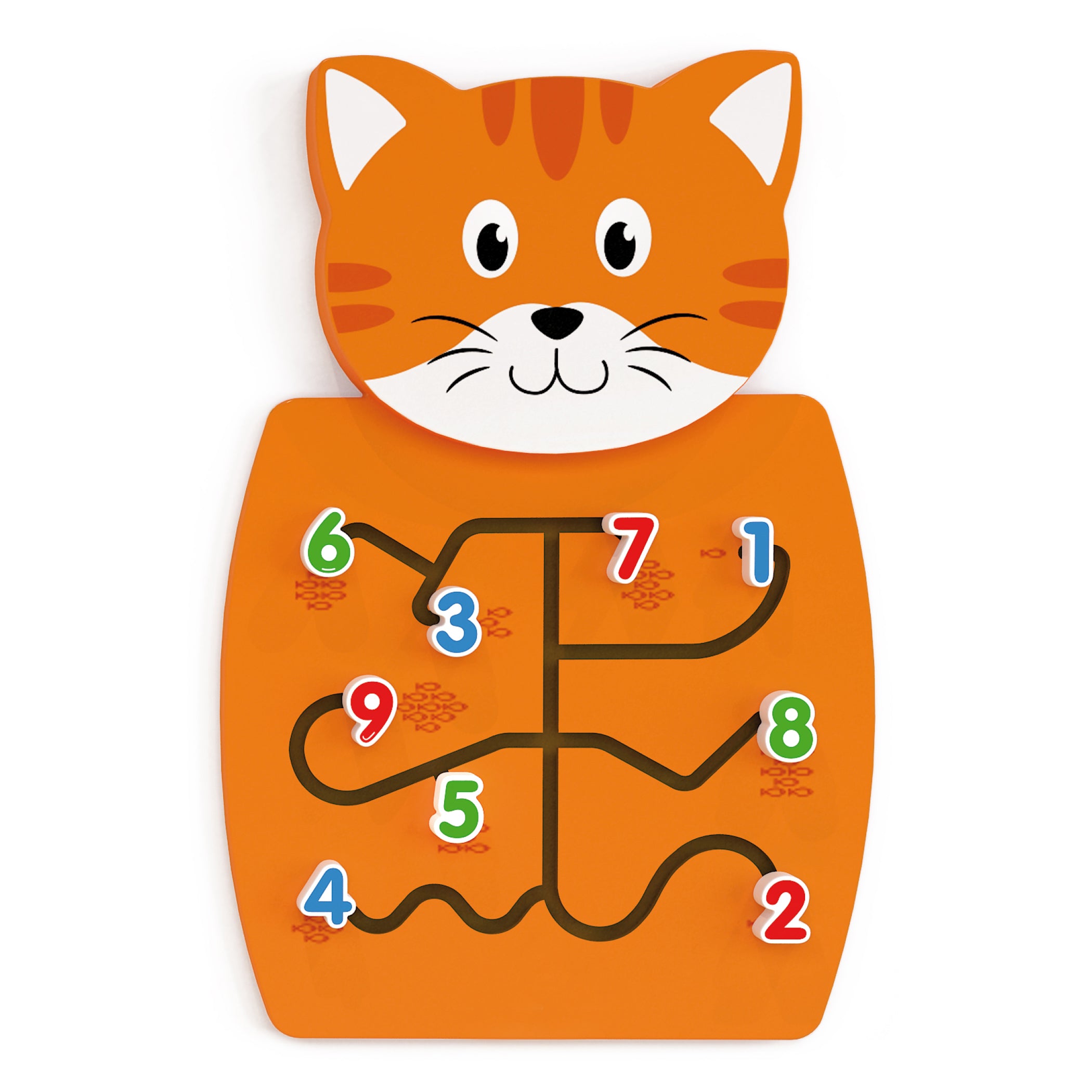 Cat Activity Wall Panel - 18m+ - Toddler Activity Center