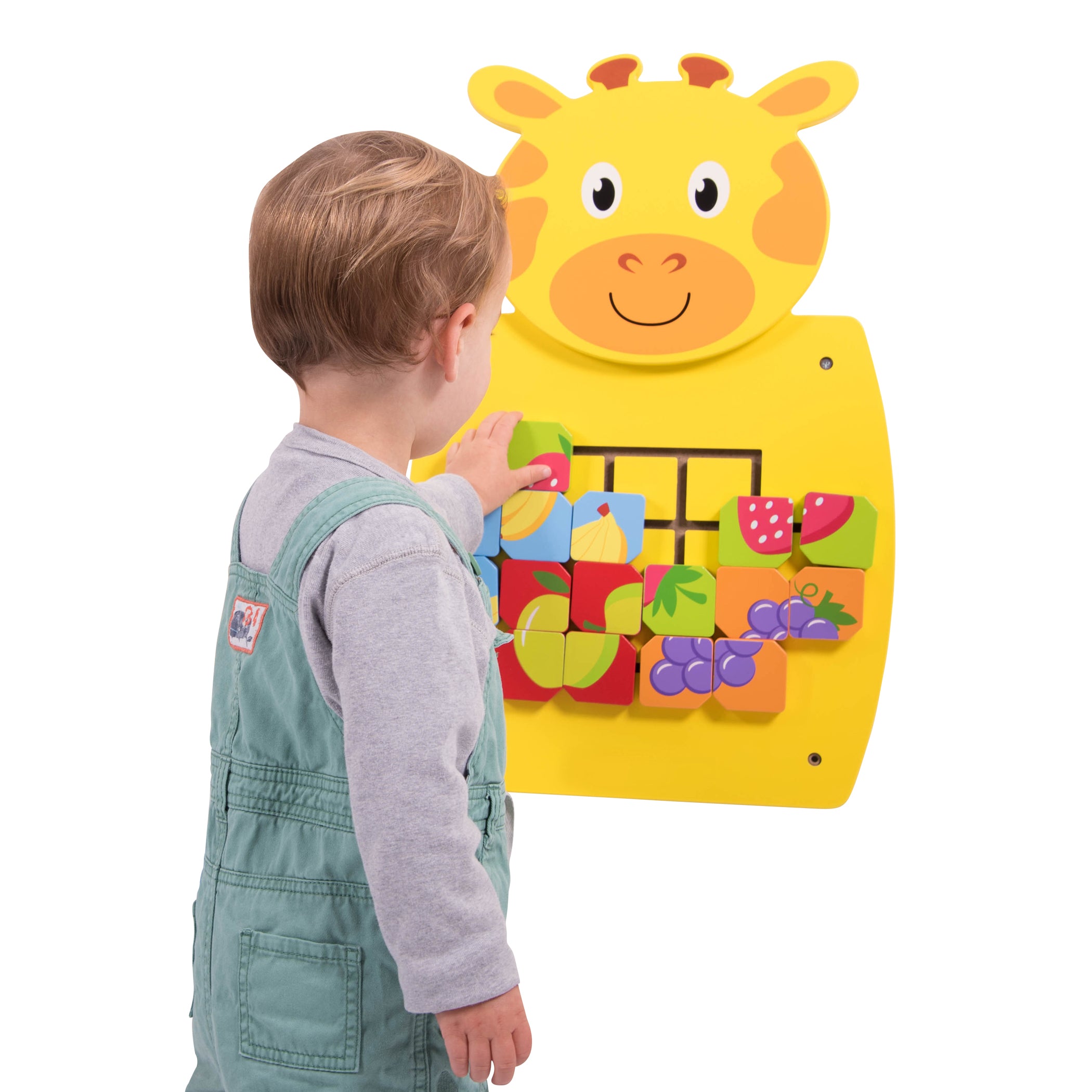 Giraffe Activity Wall Panel - 18m+ - Toddler Activity Center