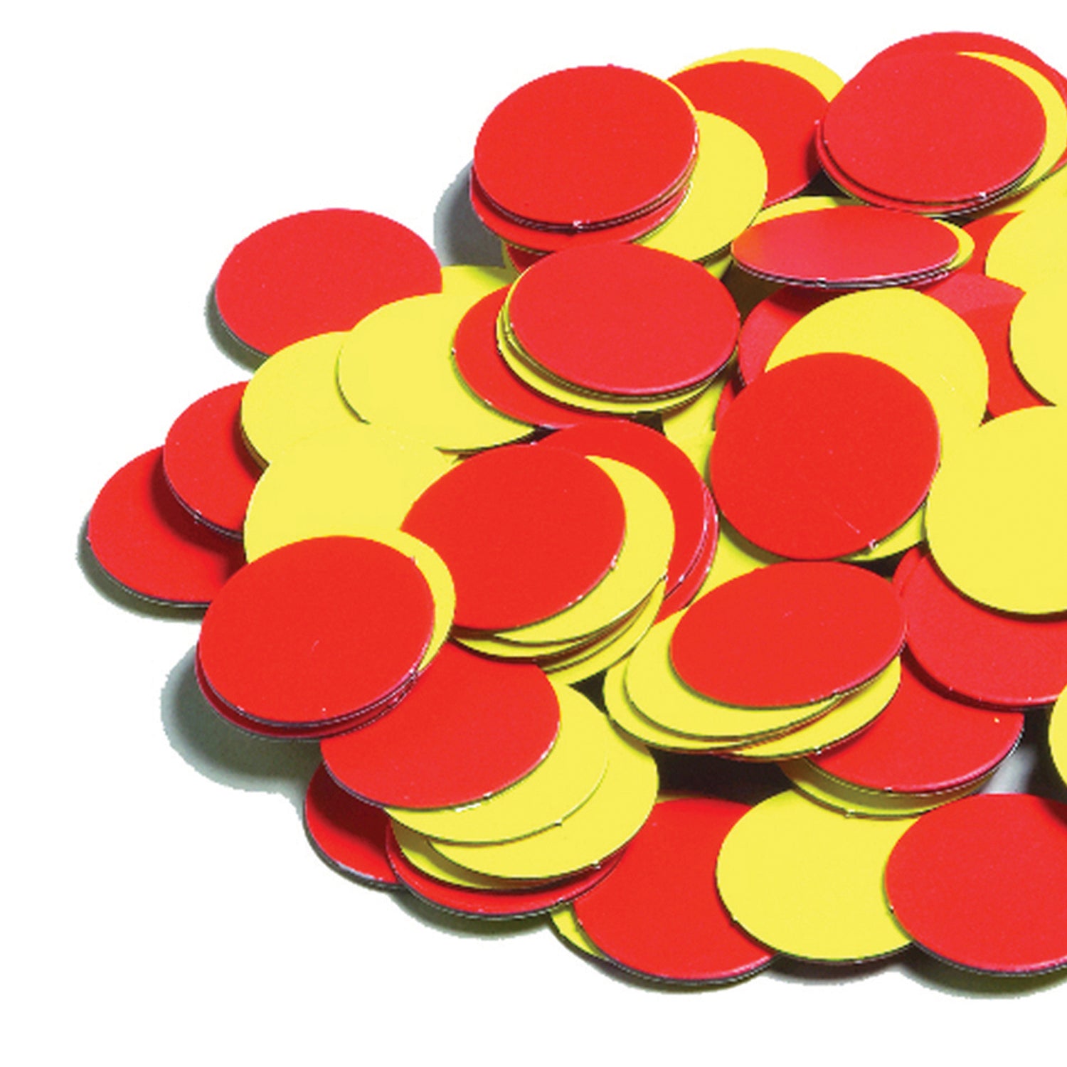 Two-Color Counters - Plastic - Magnetic - 200 Per Set - 2 Sets