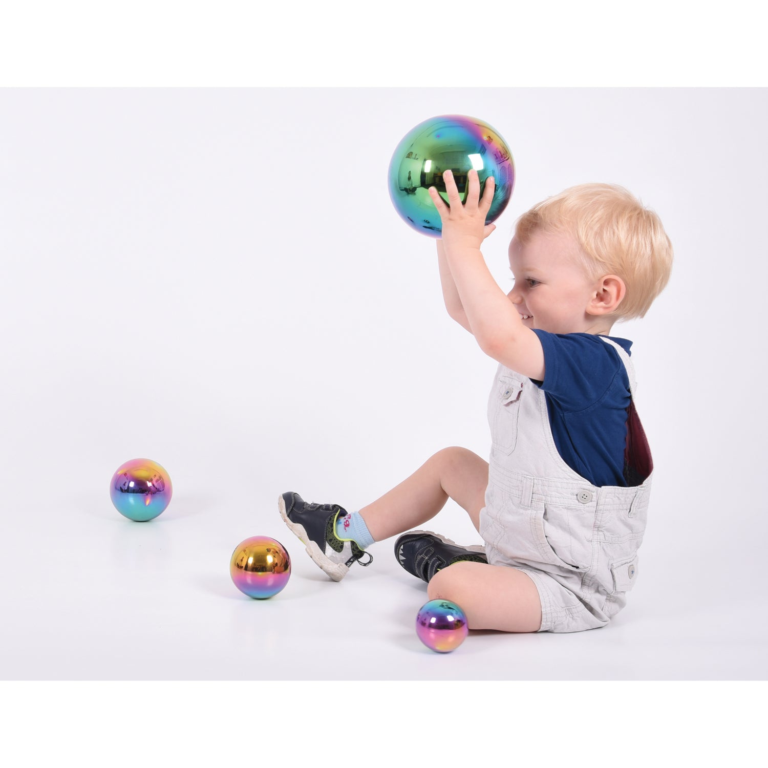 Sensory Reflective Balls - Color Burst - Set of 4