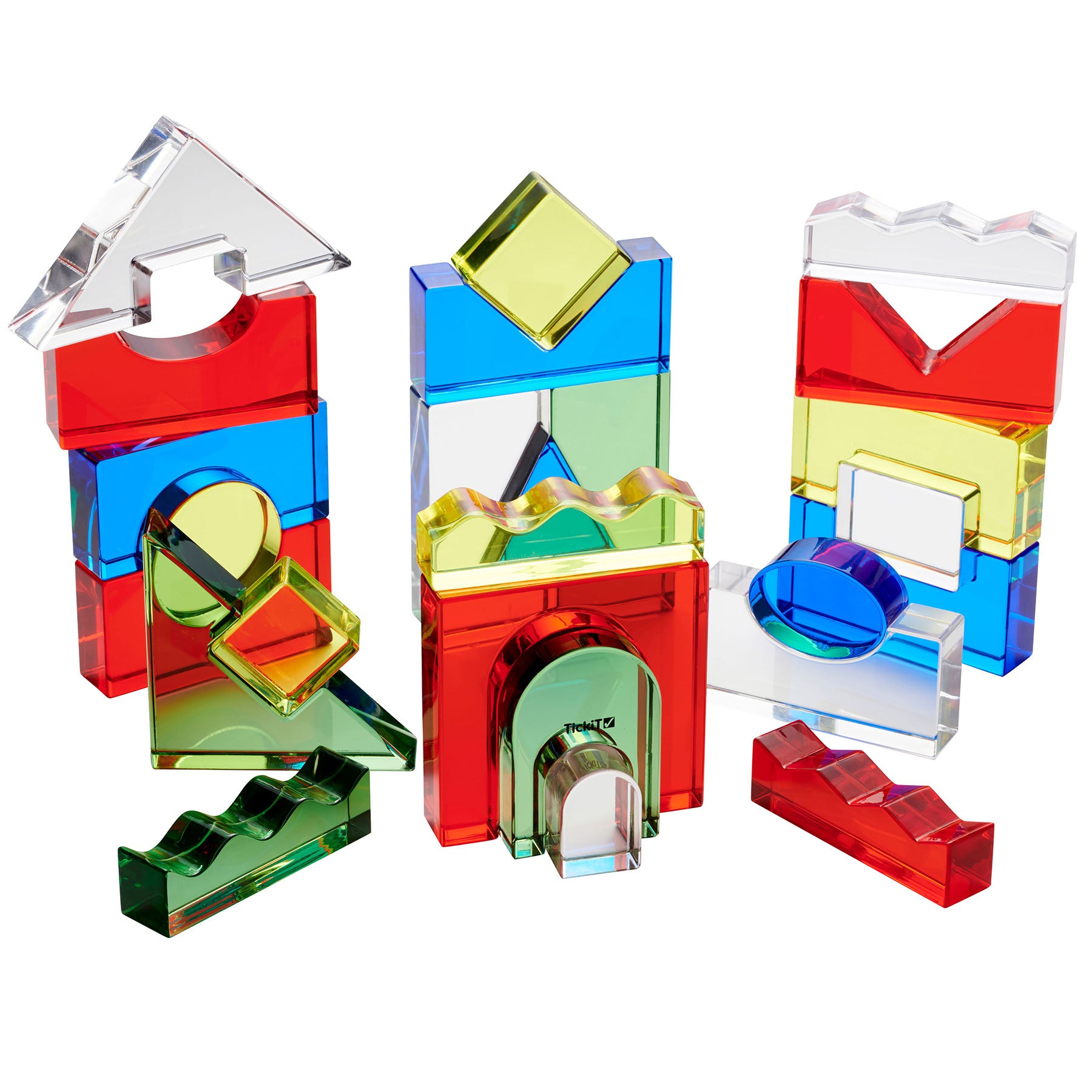 Color Crystal Block Set - Set of 25