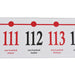 Classroom Number Line -20 to 120 - 37ft Long - A1 School Supplies