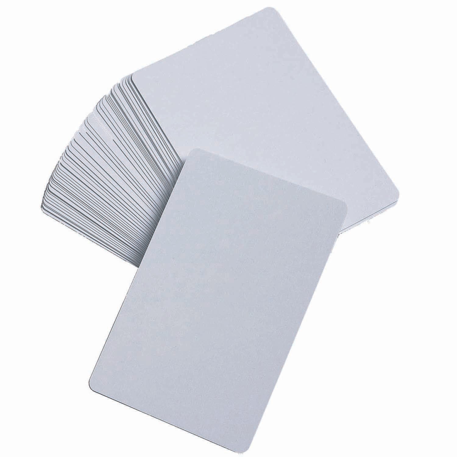 Blank Playing Cards, 50 Per Pack, 6 Packs