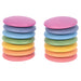 Rainbow Wooden Discs - Set of 14 - A1 School Supplies