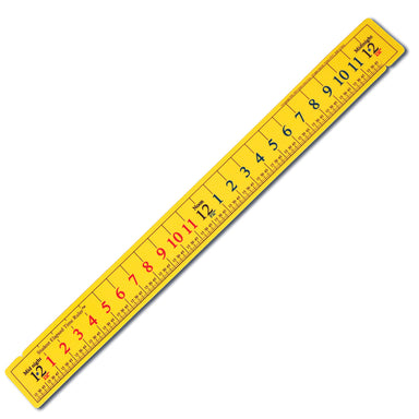 Elapsed Time Ruler - Student Size - Pack of 12 - A1 School Supplies