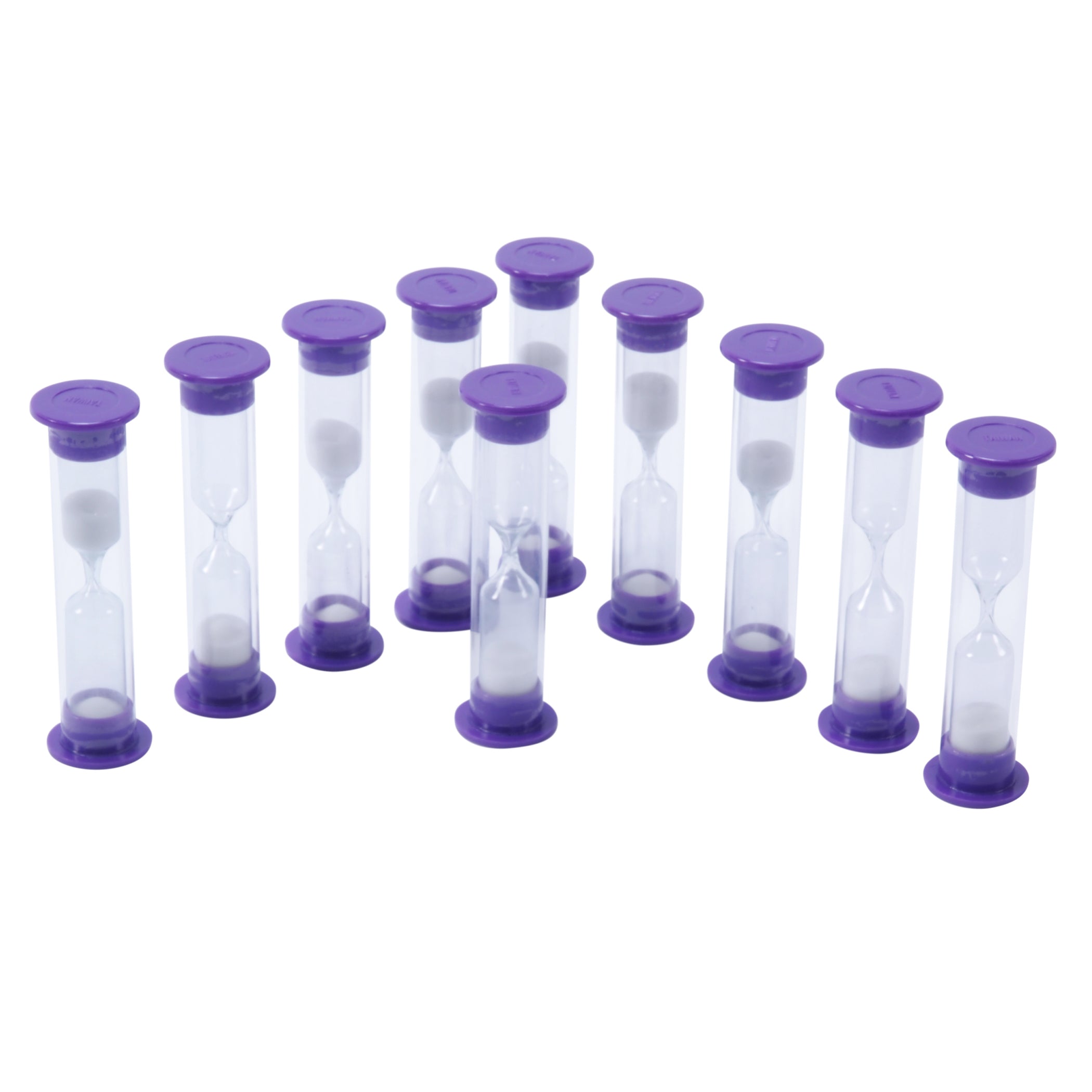 Sand Timers - 3 Minute - 10 Per Set, 3 Sets - A1 School Supplies