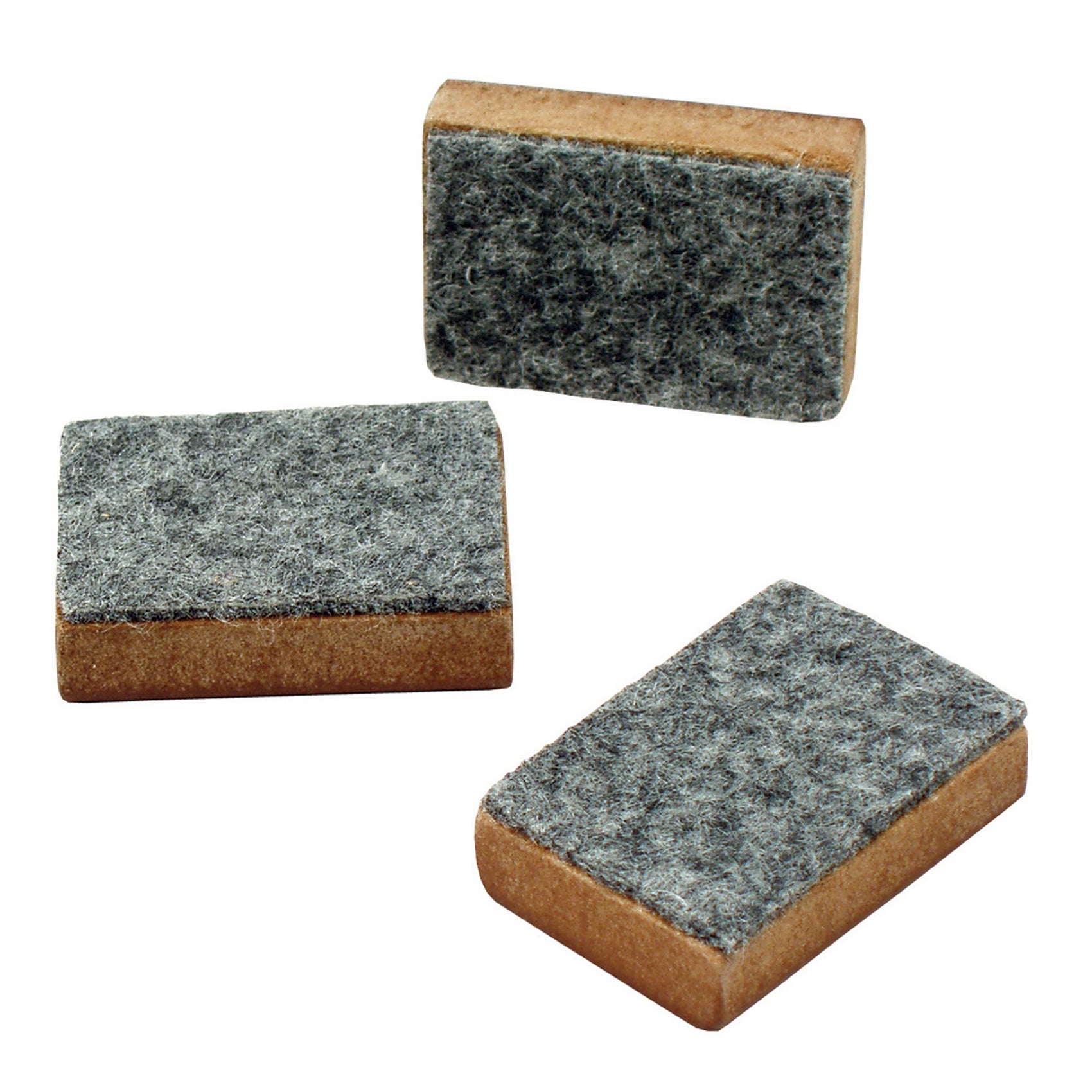 Mini Markerboard Erasers, 5 Per Pack, 3 Packs