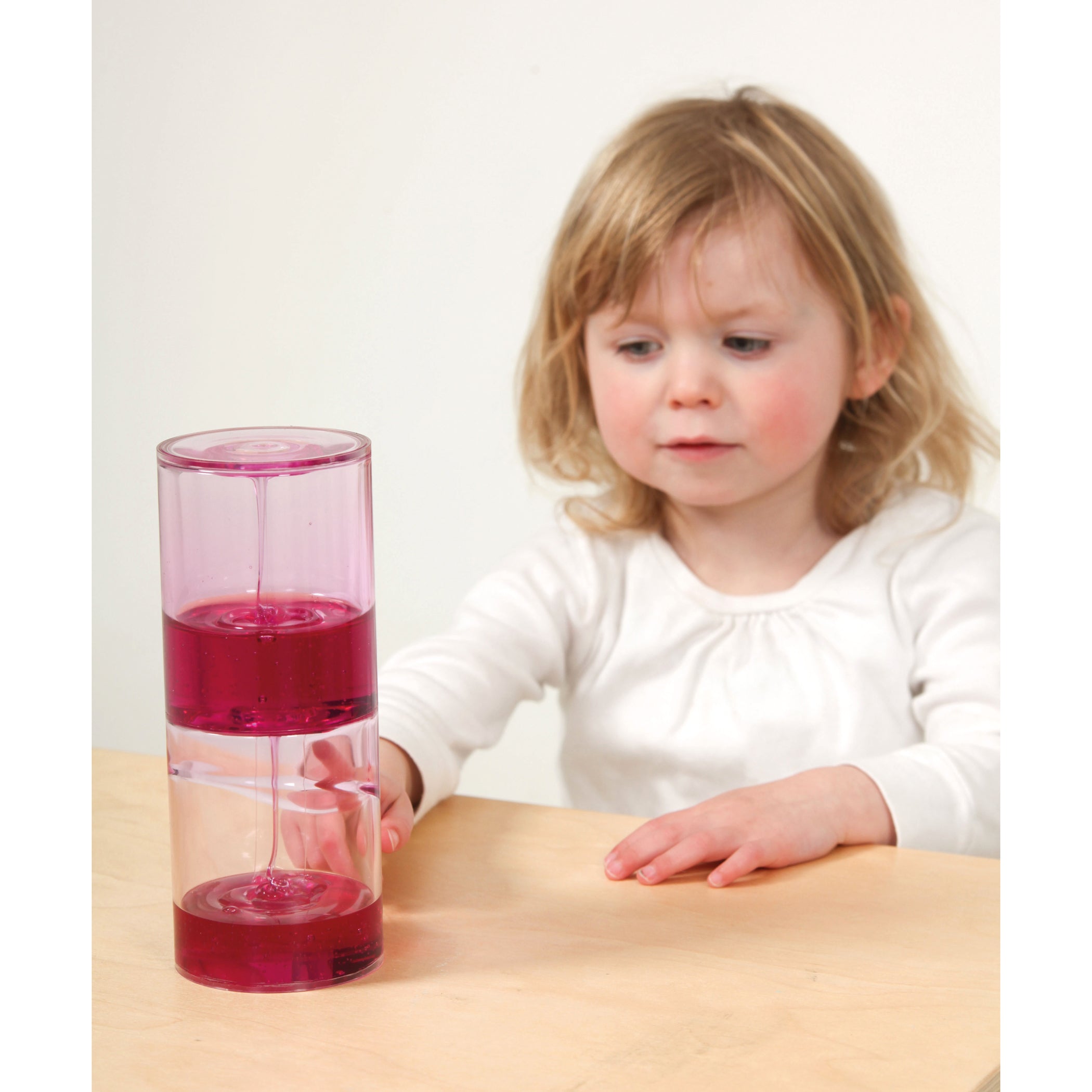 Sensory Jumbo Ooze Tube - Large Liquid Timer - - 8" High