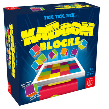Kaboom Blocks - Fast-Paced Matching and Building Game - Ages 7+ - A1 School Supplies