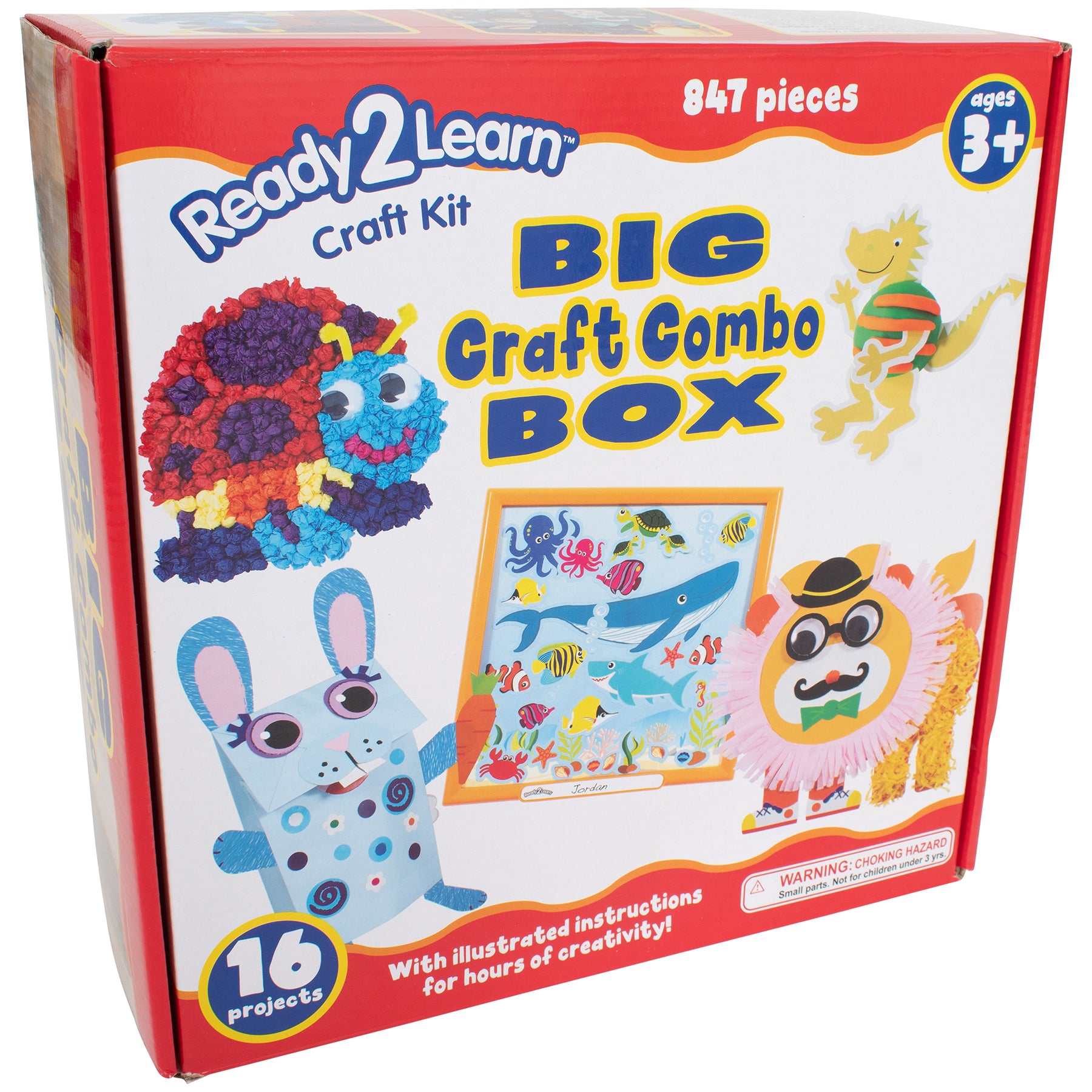 Big Craft Combo Box - 800+ Pieces - 16 Projects