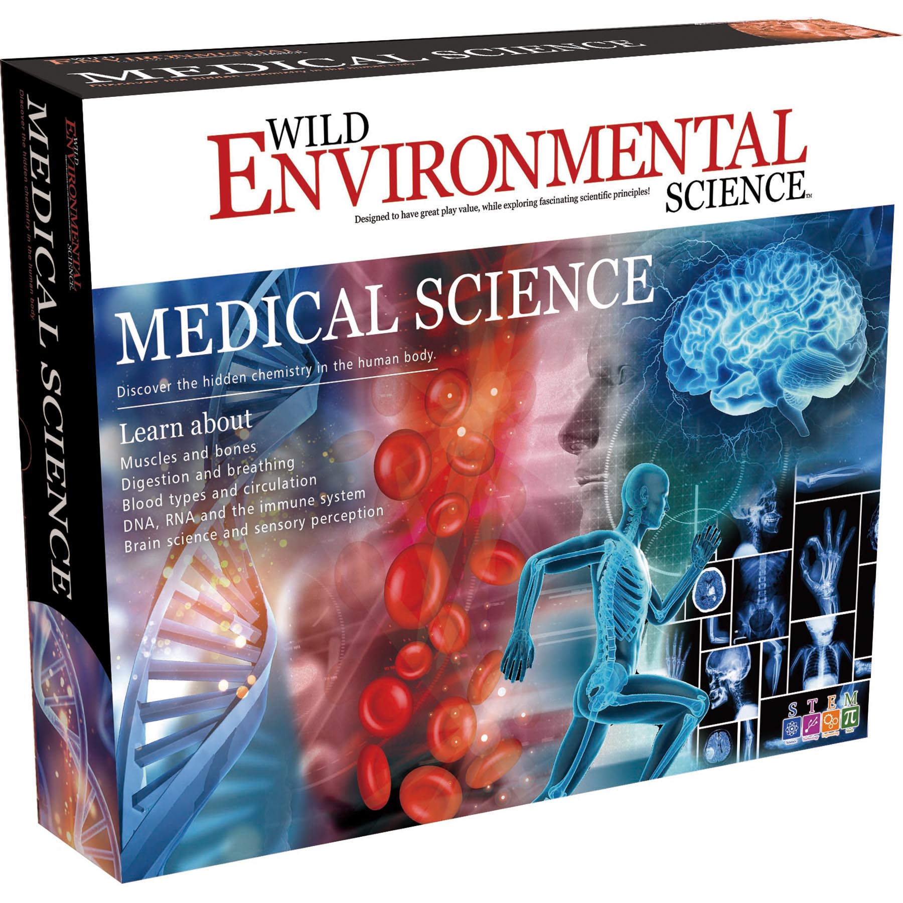 Medical Science - STEM Kit for Ages 8+ - Make a Test-Tube Digestive System, Extract DNA, Create Anatomical Models and More!