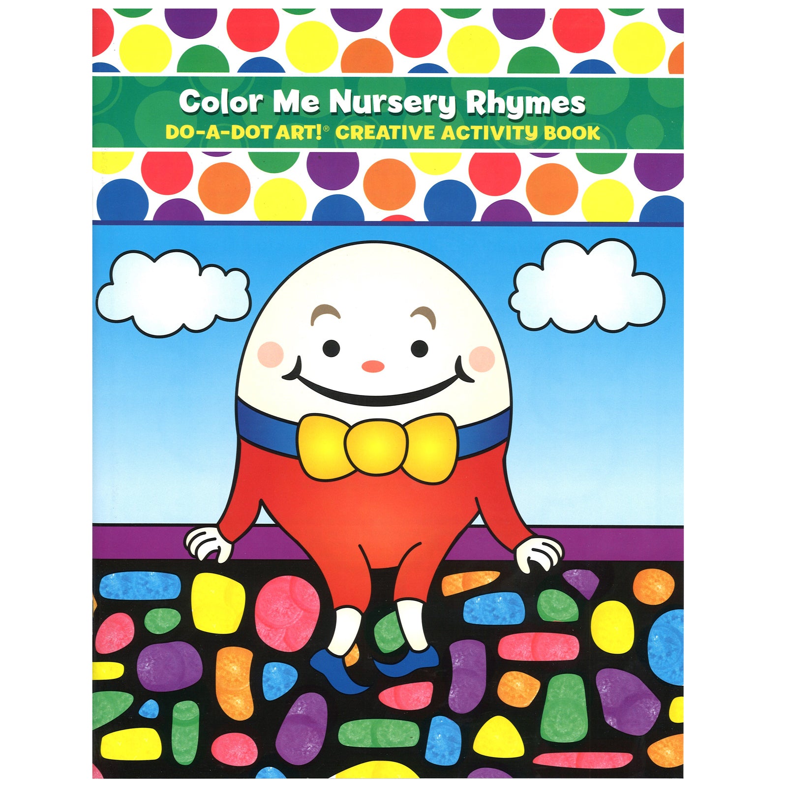 Color Me Nursery Rhymes Creative Art & Activity Book, Pack of 6