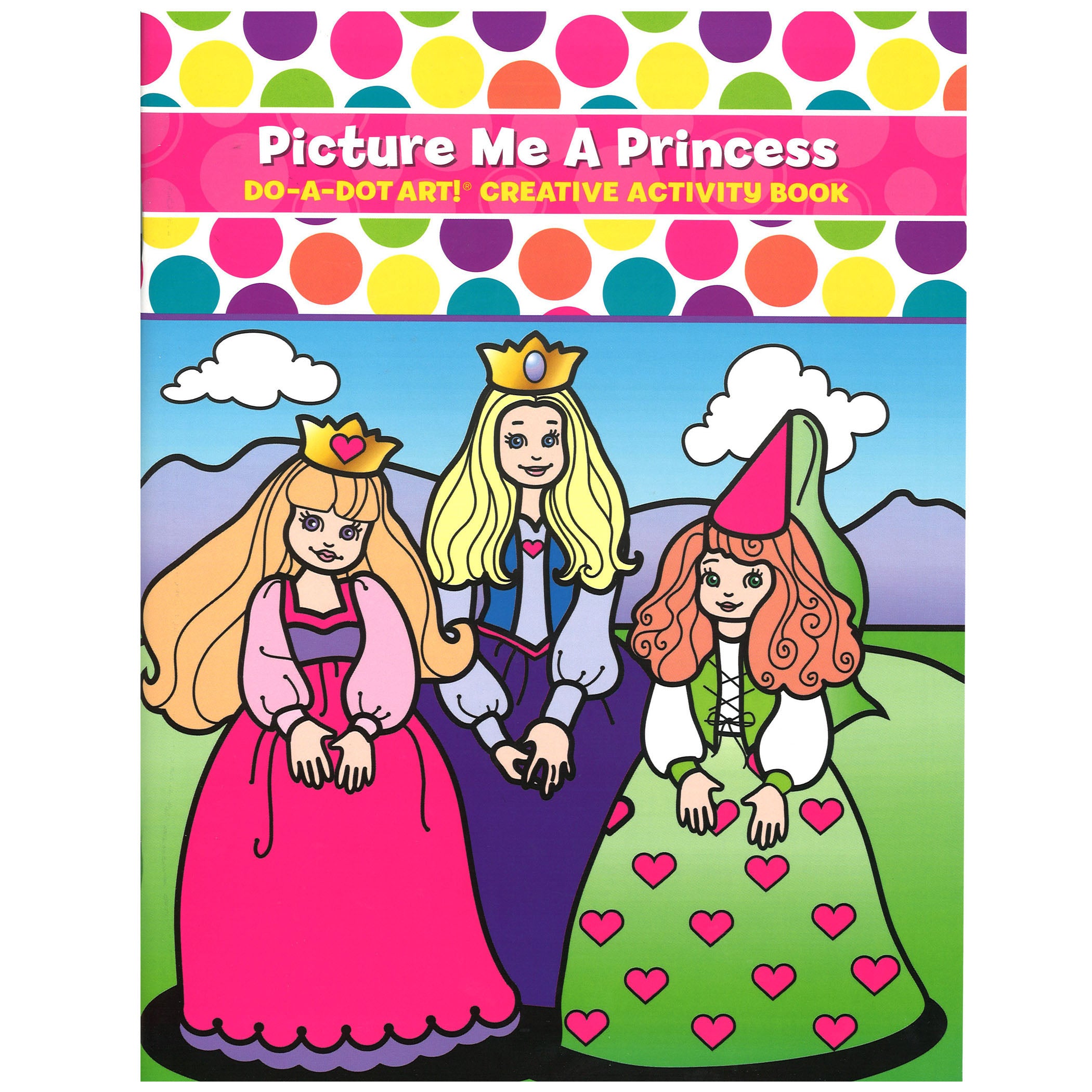 Picture Me A Princess Creative Art & Activity Book, Pack of 6