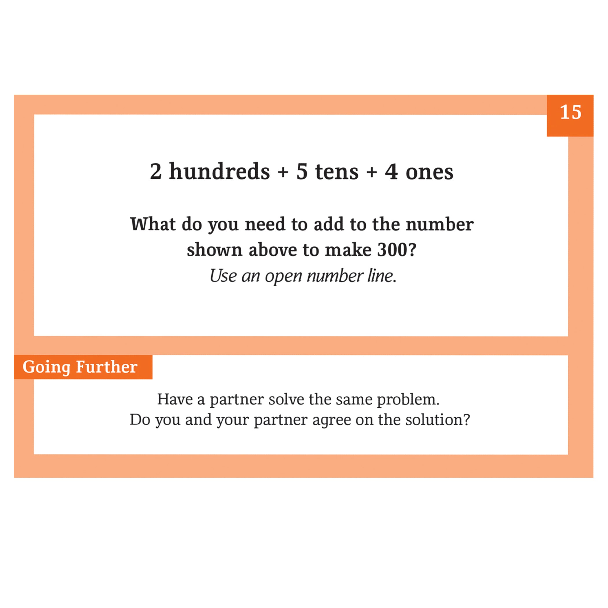 Problem Solving Practice Cards, Grade 3