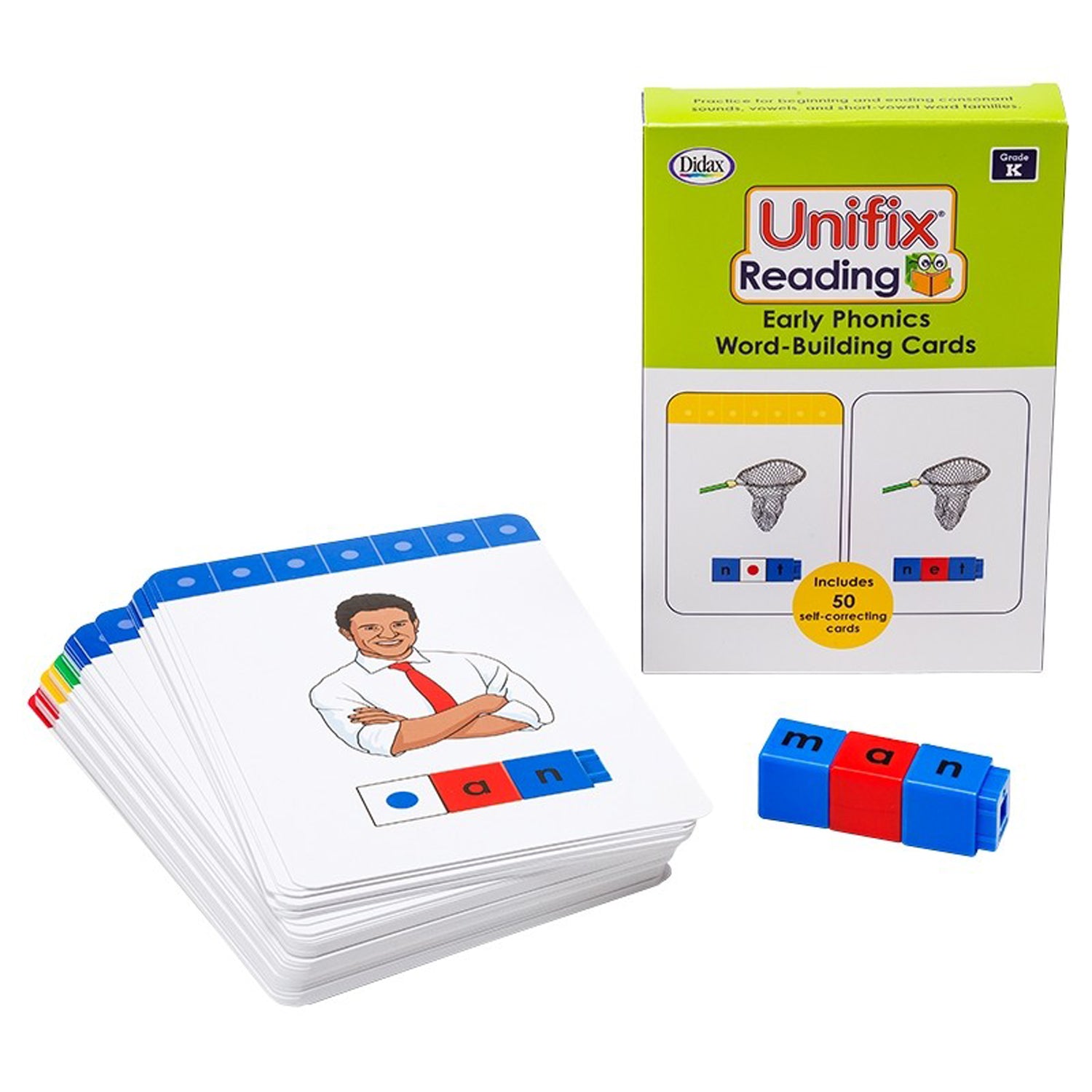 Unifix® Word Building Cards, Grade K