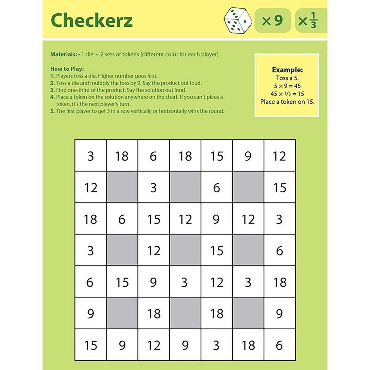 Dice Games for Multiplication Mastery