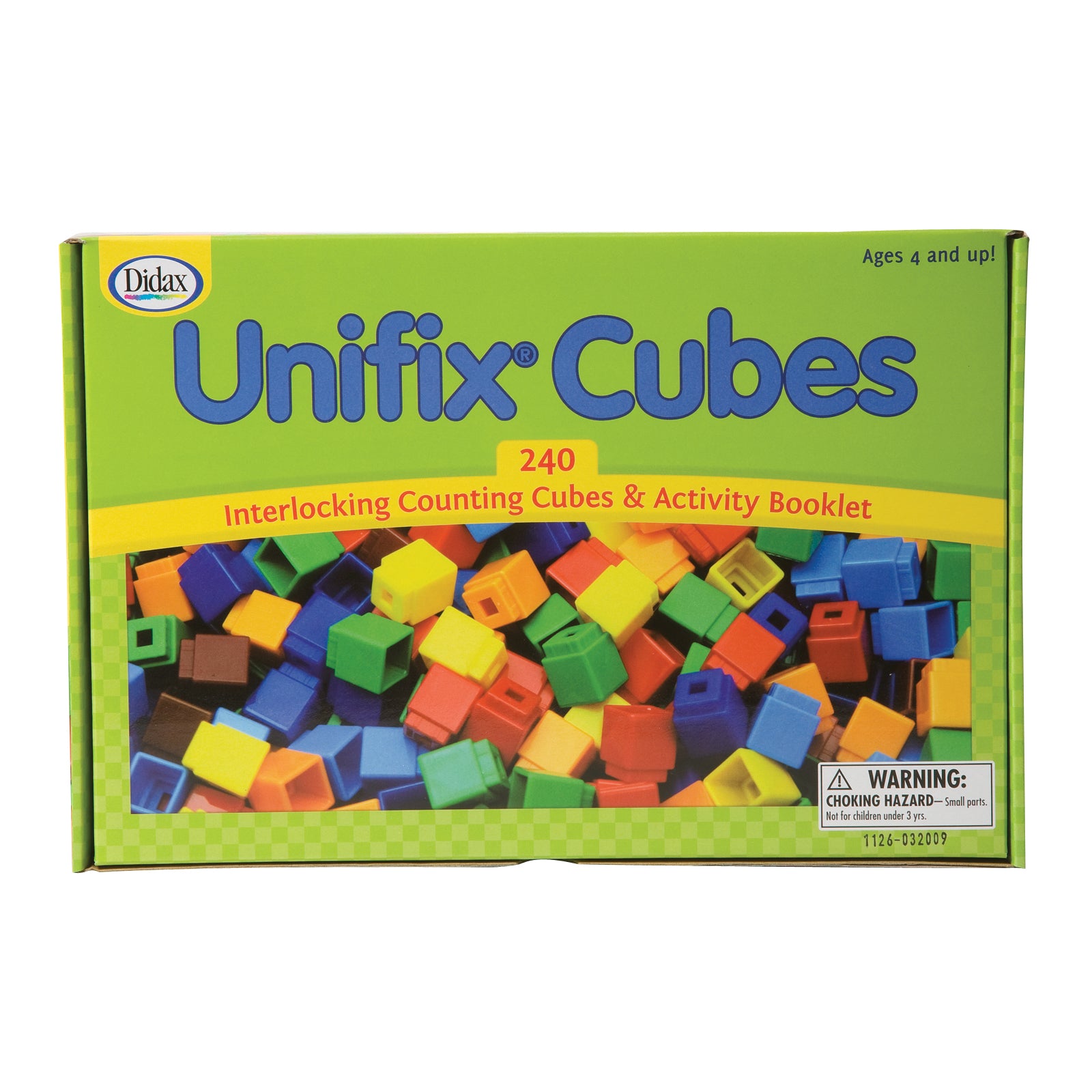 UNIFIX® Cubes for Pattern Building, 240 Per Pack