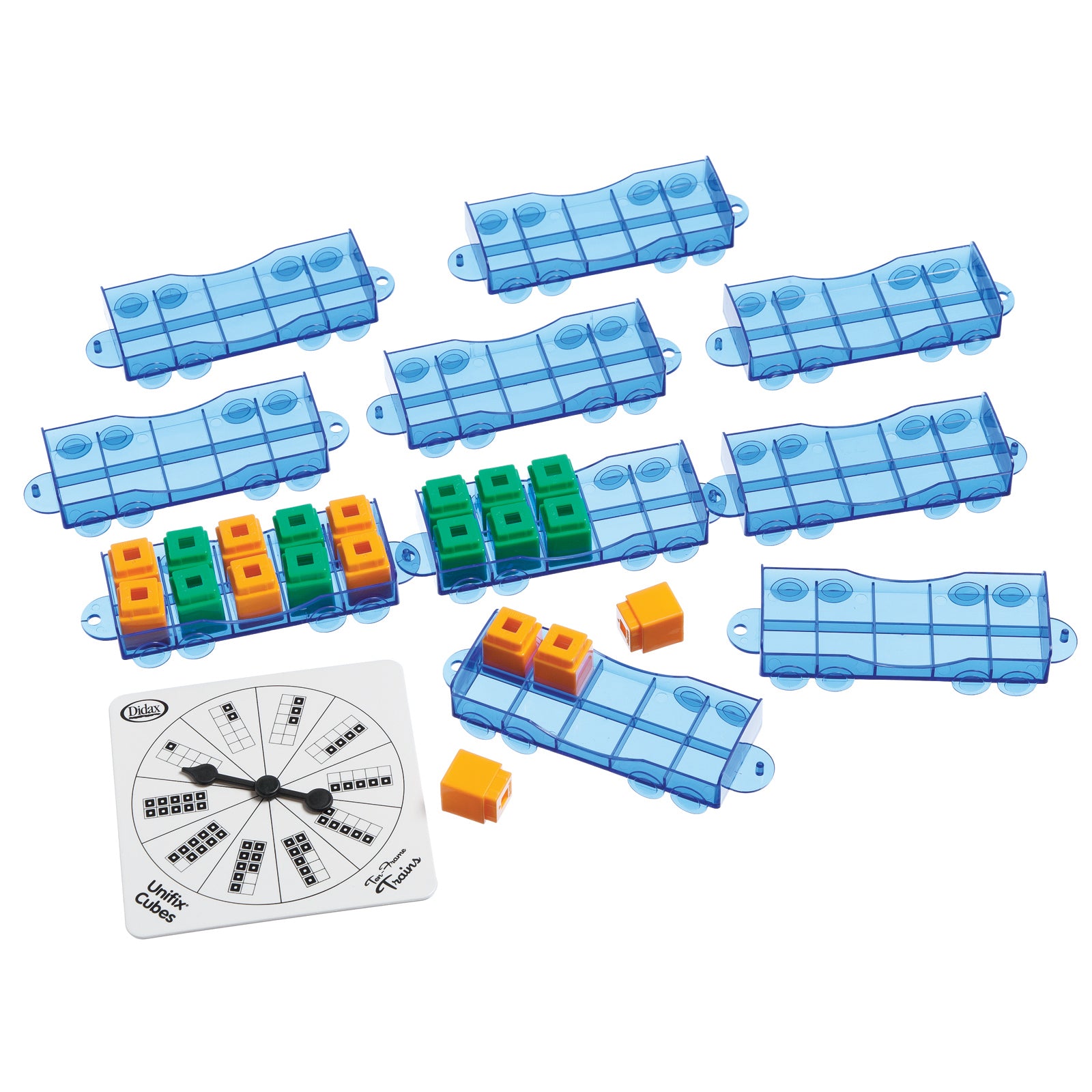 Ten-Frame Trains Activity Set