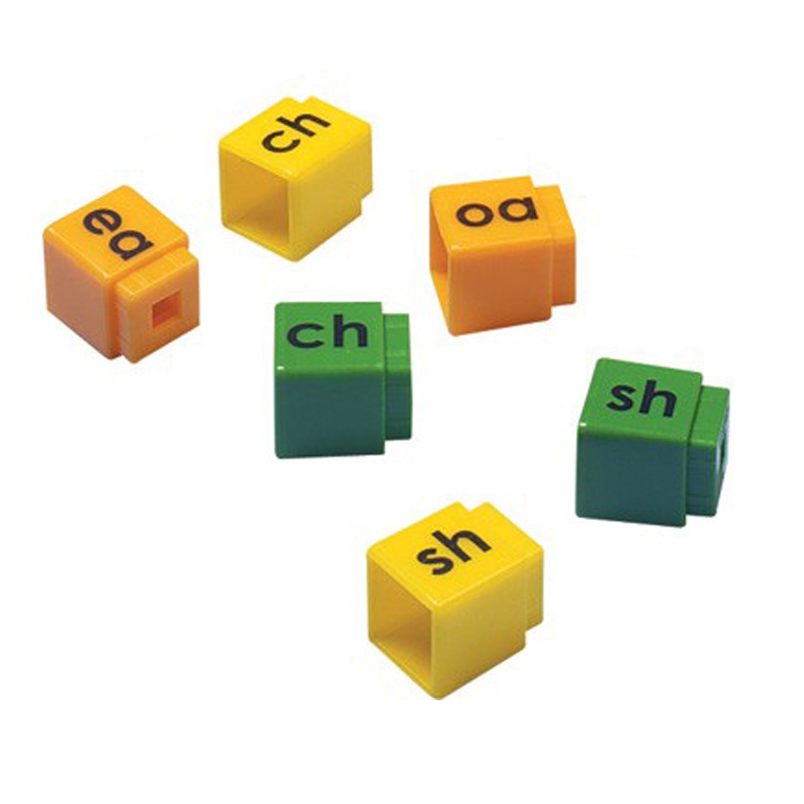 Unifix® Letter Cubes, Blends, Set of 90