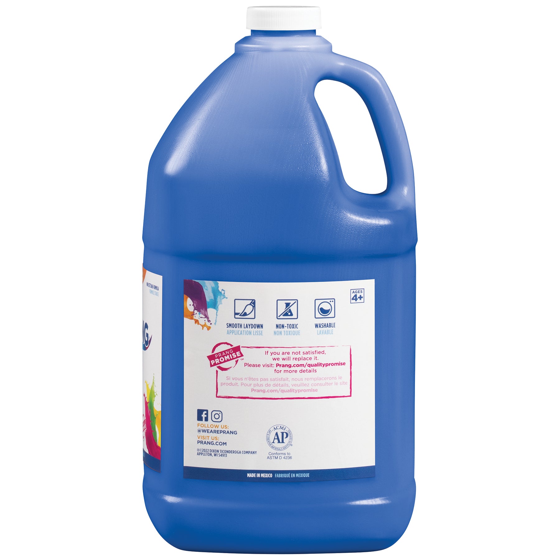 Washable Tempera Paint, Blue, 1 Gal